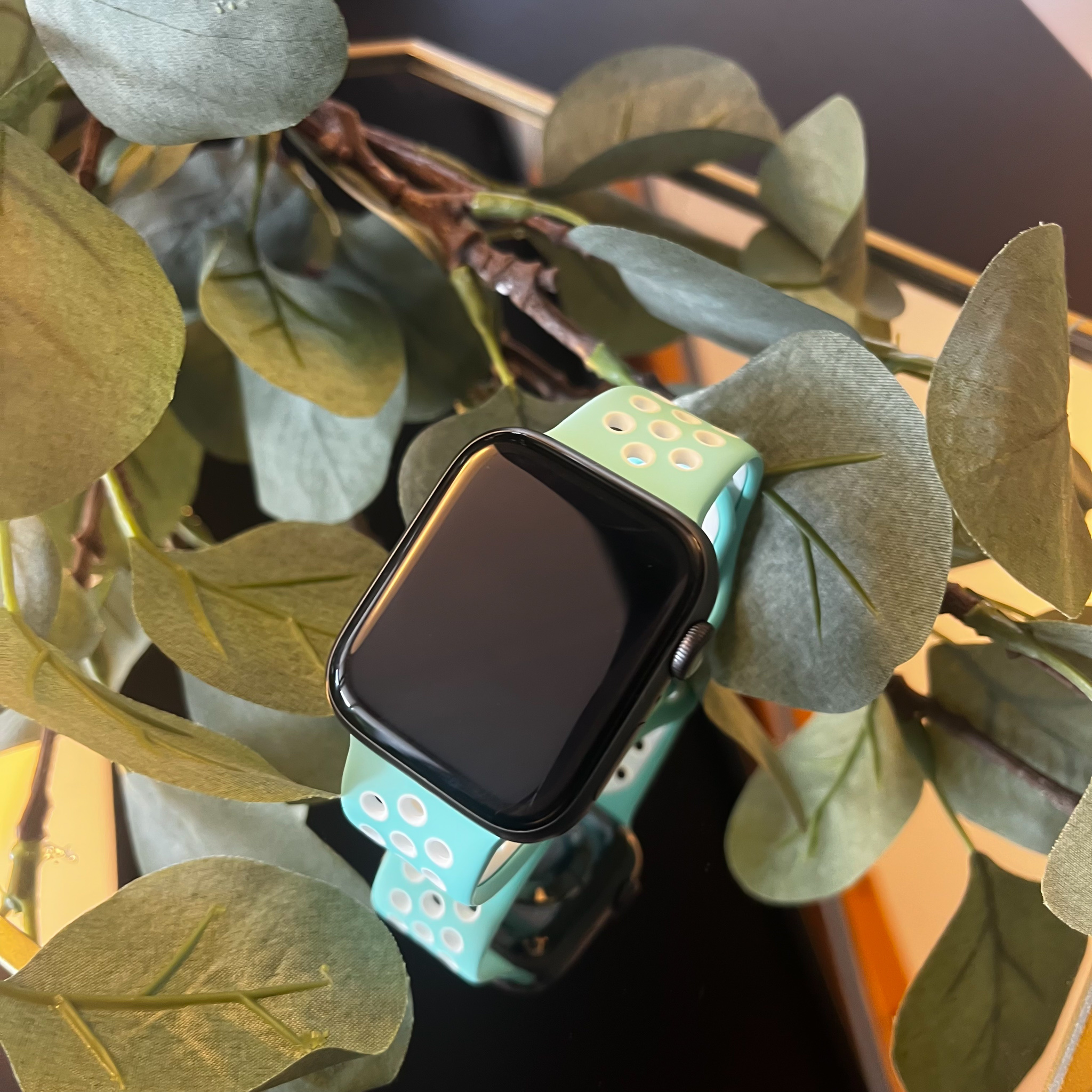 Apple Watch Doppel Sportarmband - marineblau