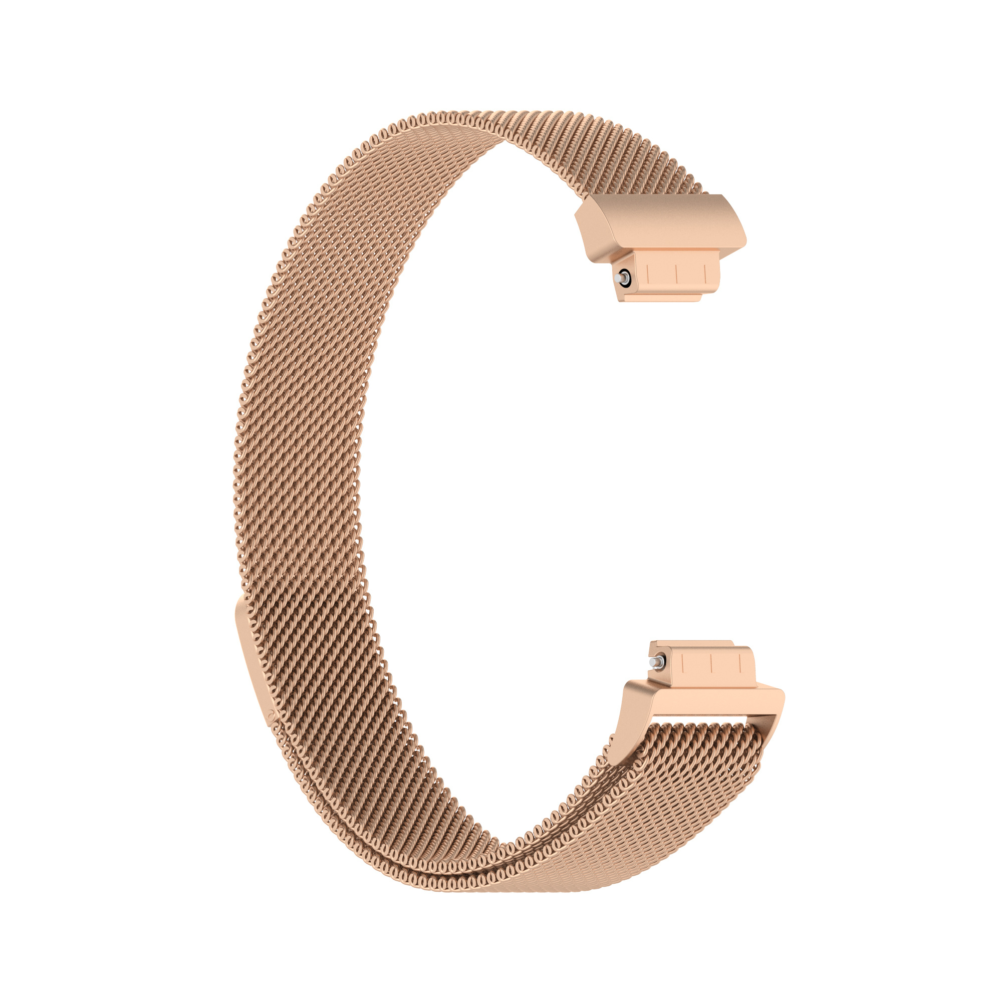 Fitbit Inspire 2 Milanaise Armband - rose gold