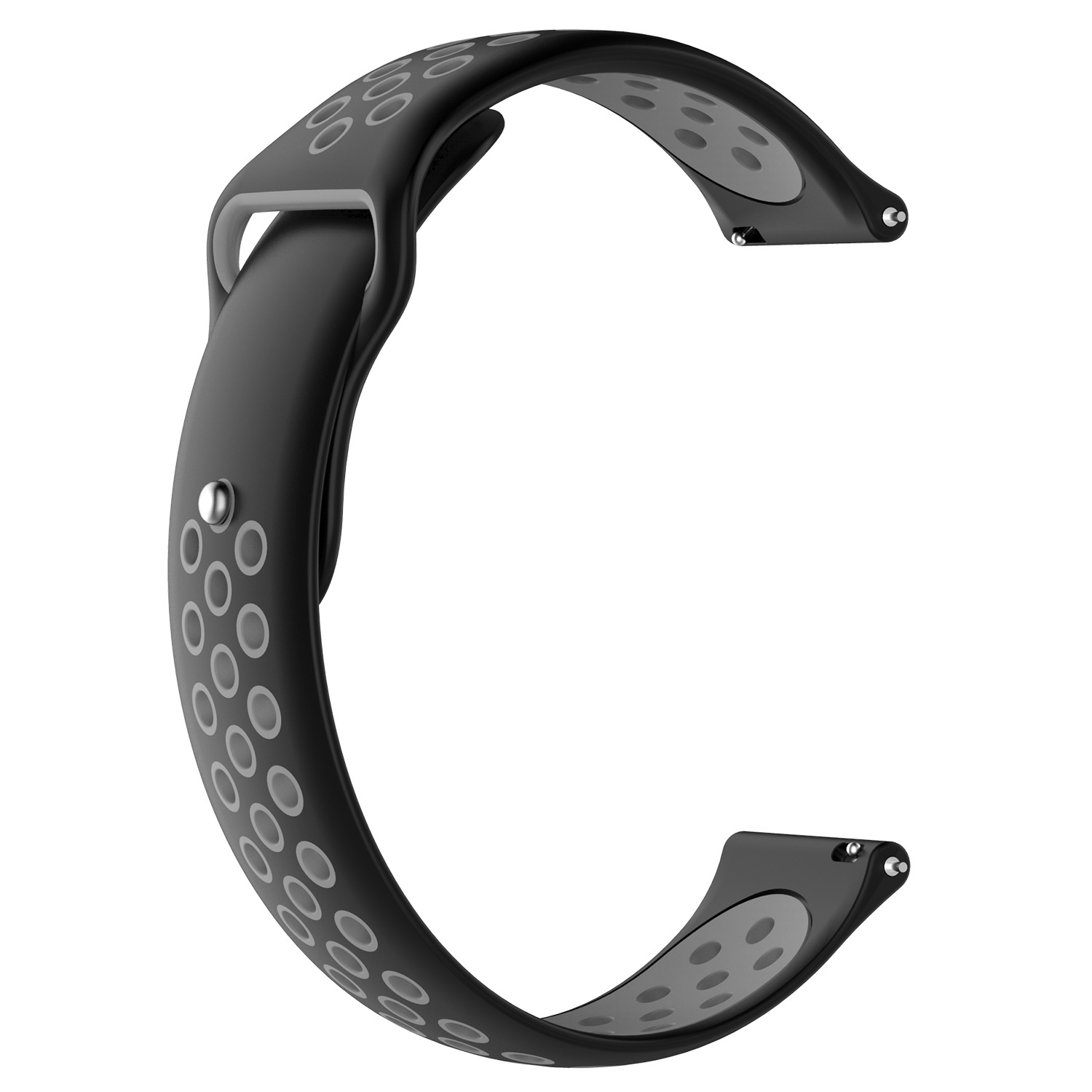 Huawei Watch GT Doppel Sportarmband - schwarz grau