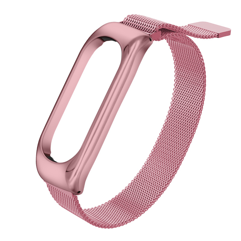 Xiaomi Mi 3/4/5/6 Milanaise Armband - rosa rot