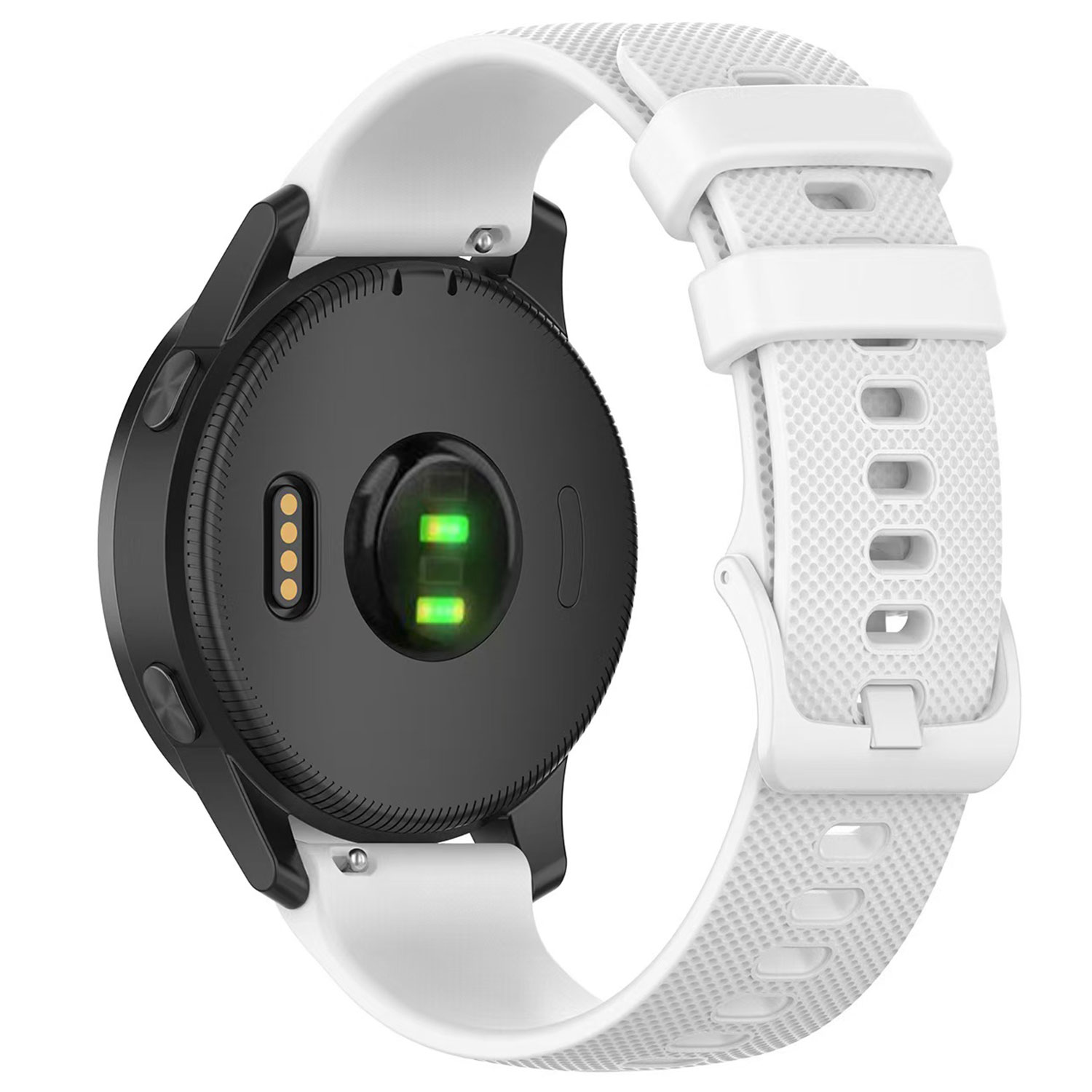 Samsung Galaxy Watch 4 Classic Silikon Armband mit Schnalle - weiß