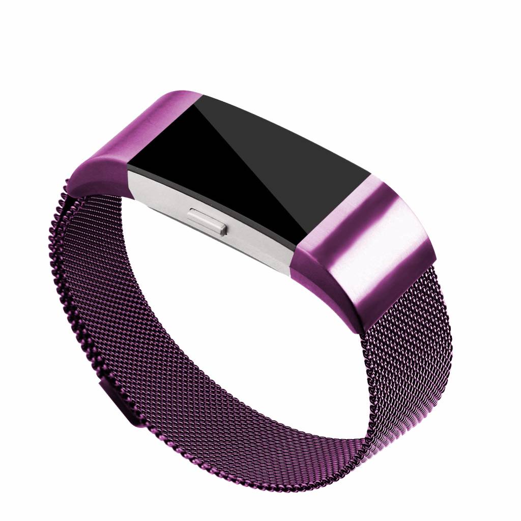 Fitbit Charge 2 Milanaise Armband - lila