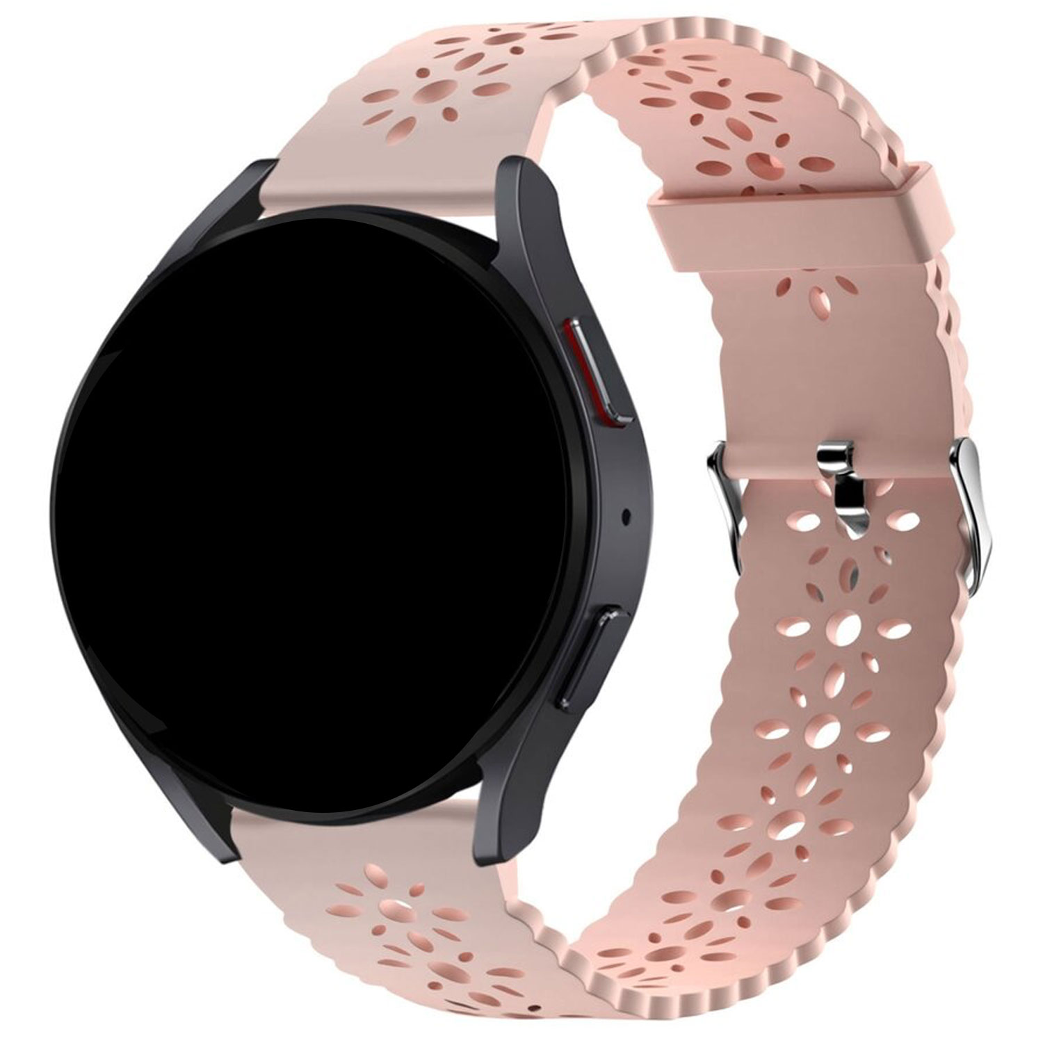 Samsung Galaxy Watch 5 Pro helles Silikonband - rosa