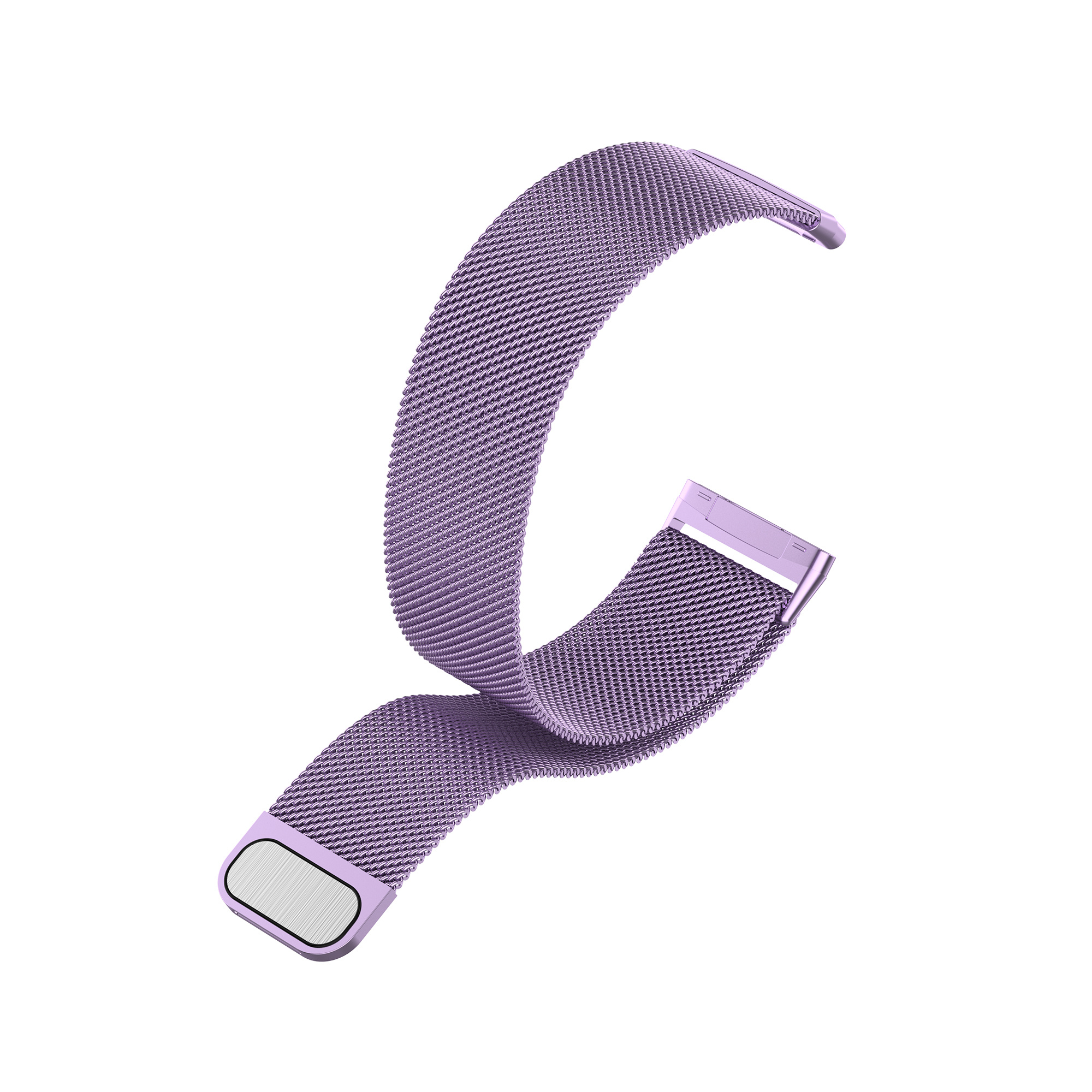 Fitbit Versa 3 / Sense Milanaise Armband - lavendel