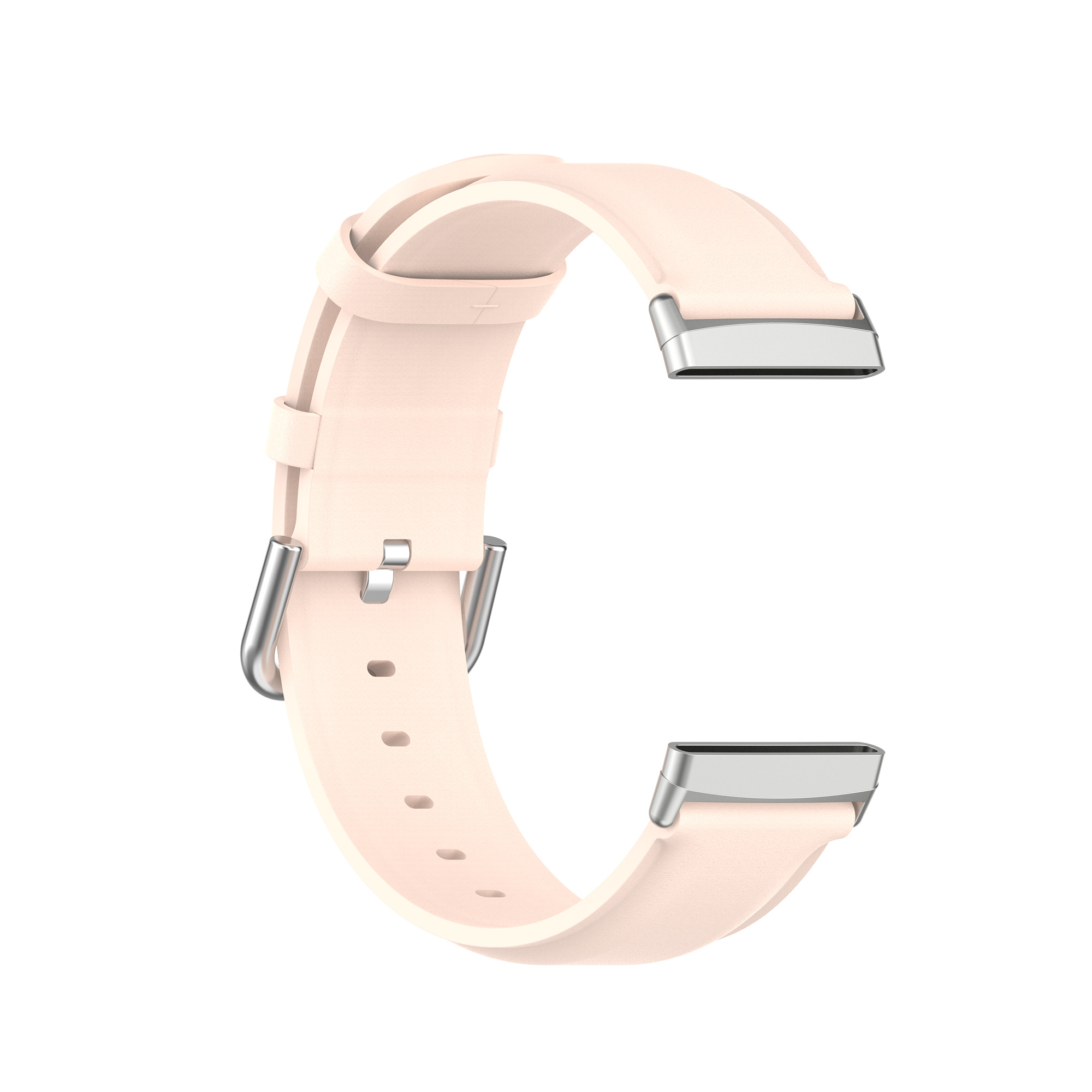 Fitbit Versa 3 / Sense Lederband - rosa