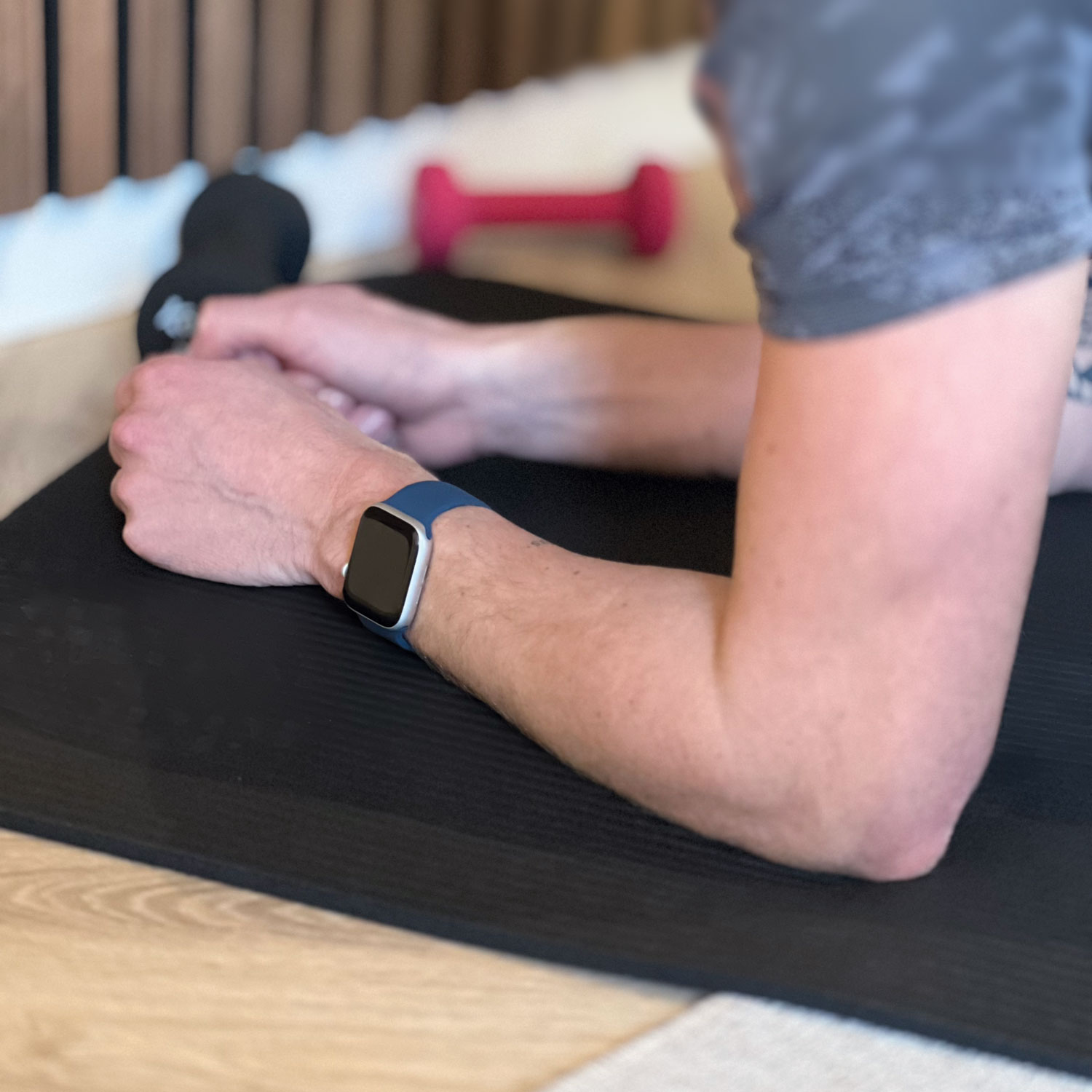 Apple Watch Sportarmband - Denim Blau