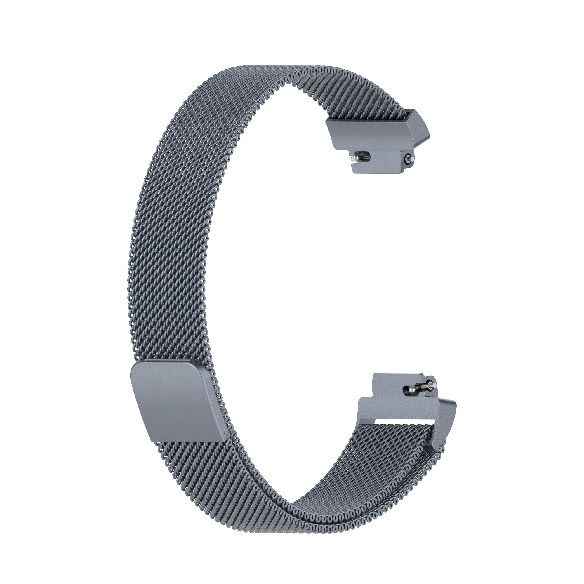 Fitbit Inspire 2 Milanaise Armband - space grey