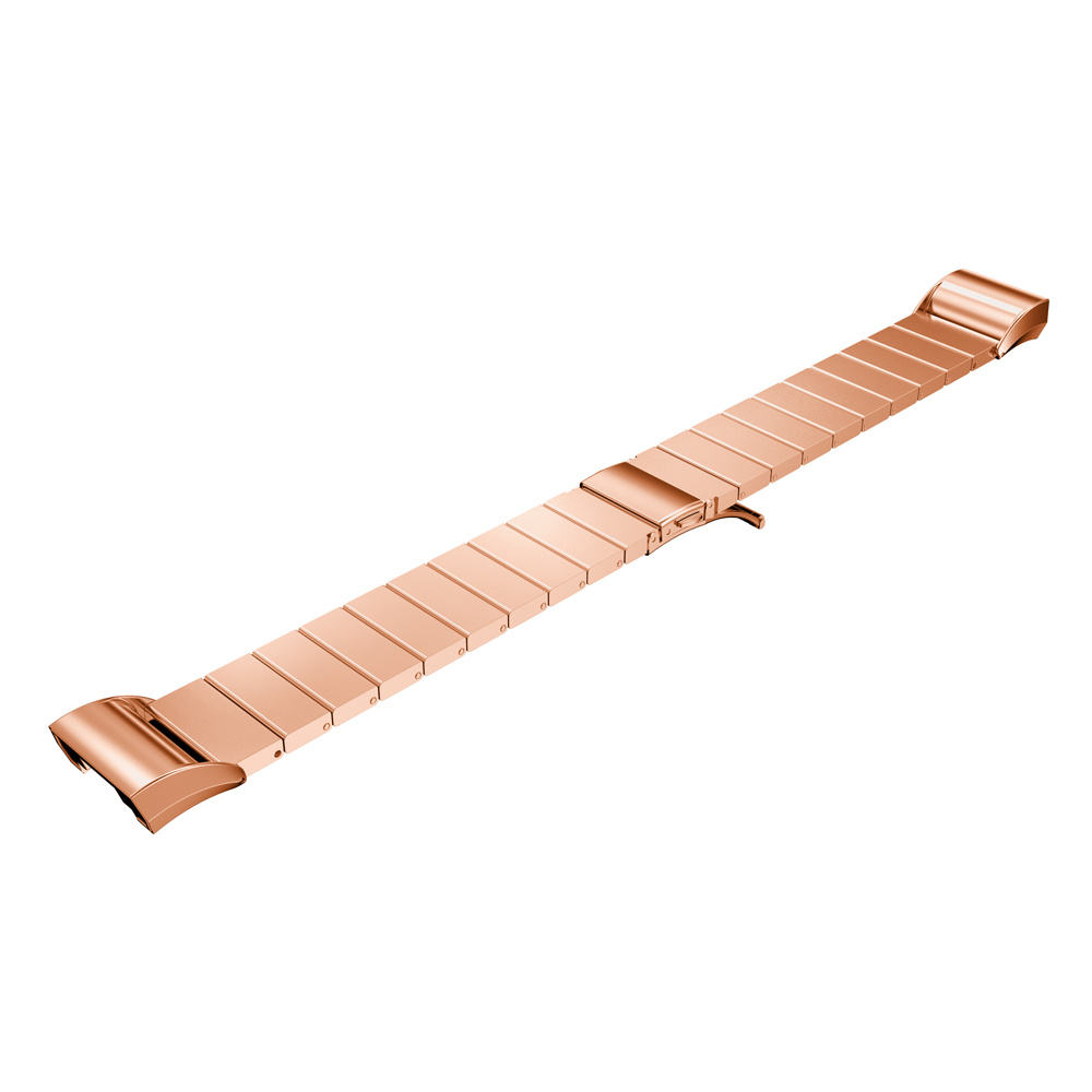 Fitbit Charge 2 Stahlgliederarmband - rose gold