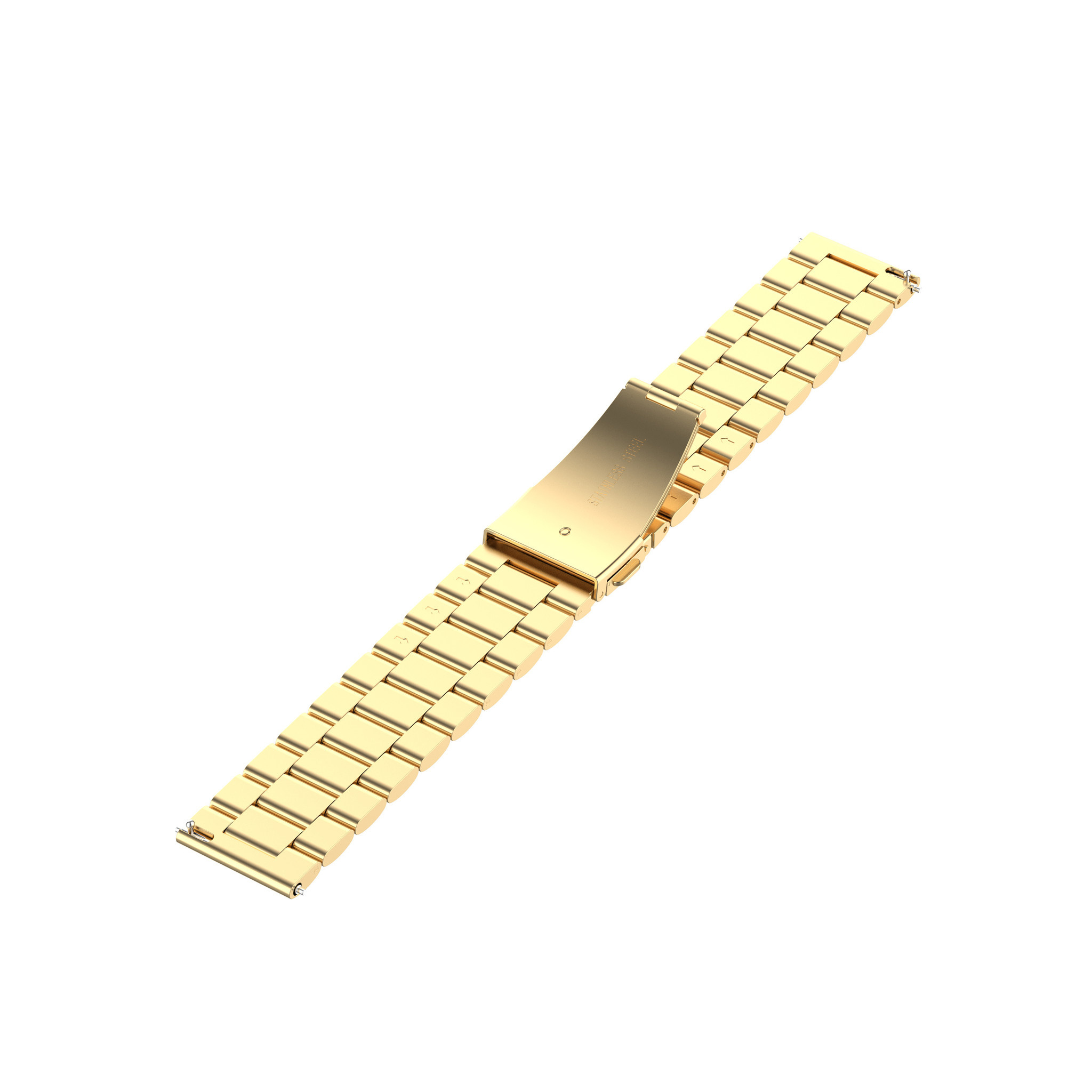Samsung Galaxy Watch Perlen stahl Gliederarmband - gold