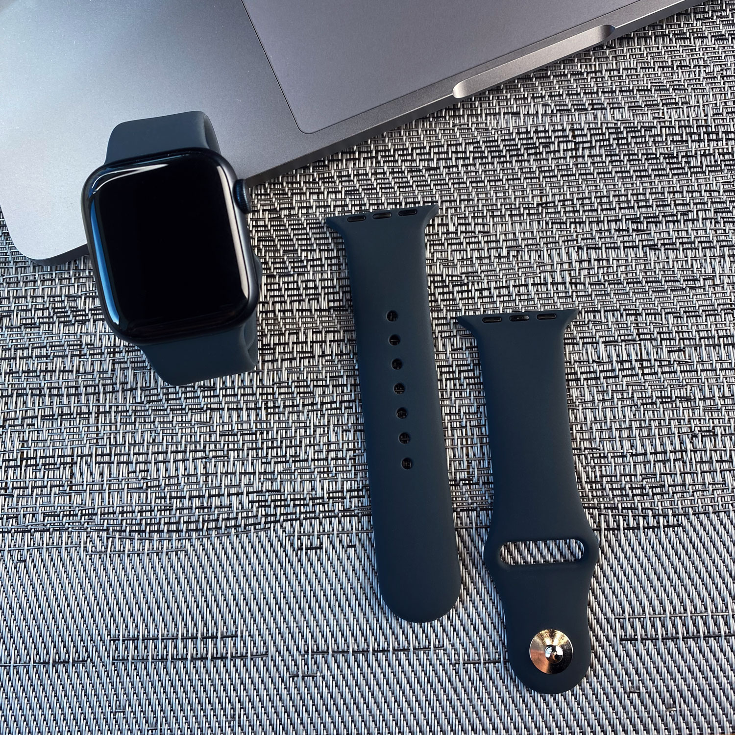 Apple Watch Sportarmband - sturmblau