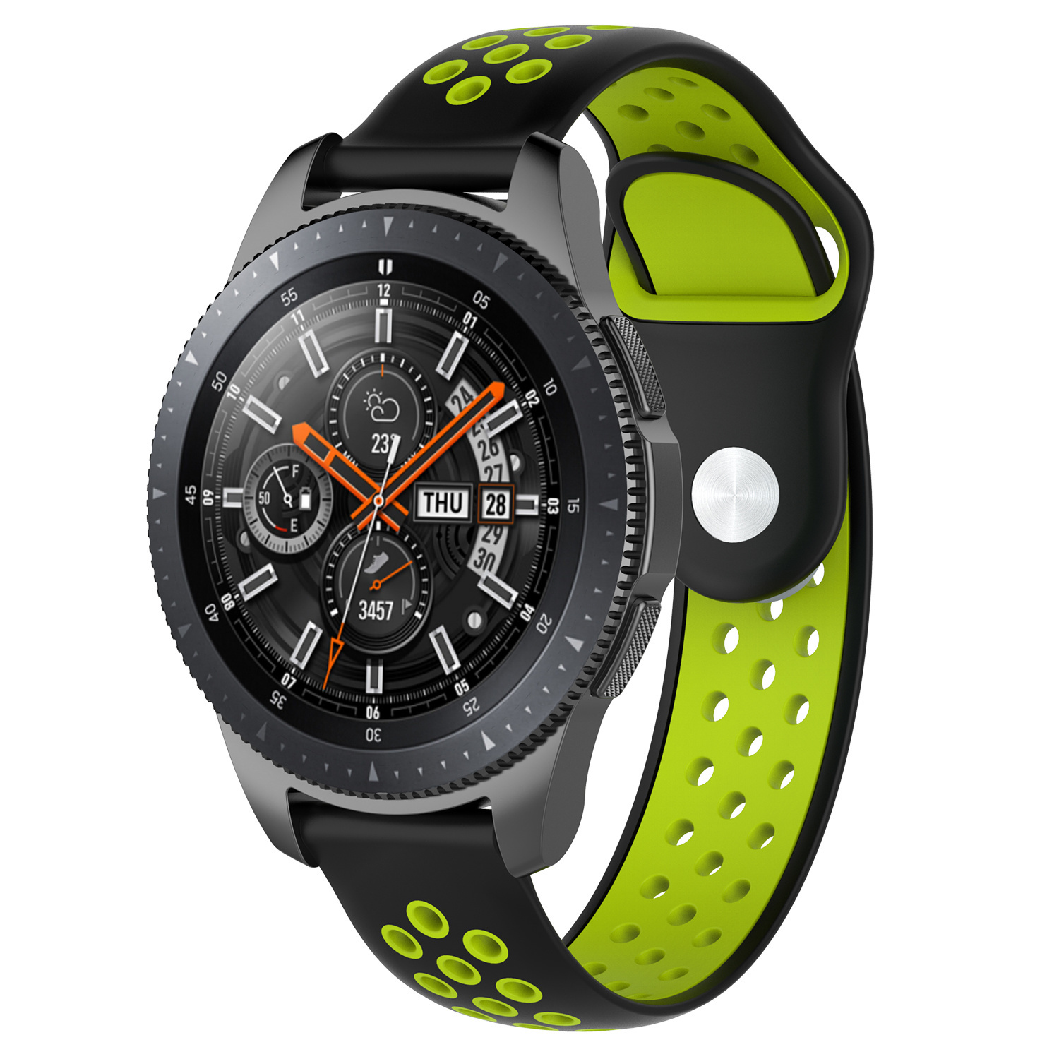 Huawei Watch GT Doppel Sportarmband - schwarz grün