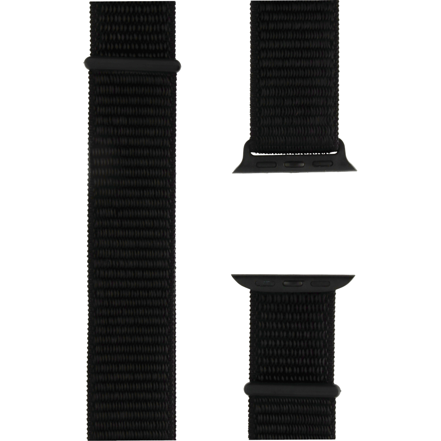 Apple Watch Nylon Sport Loop - dunkelschwarz