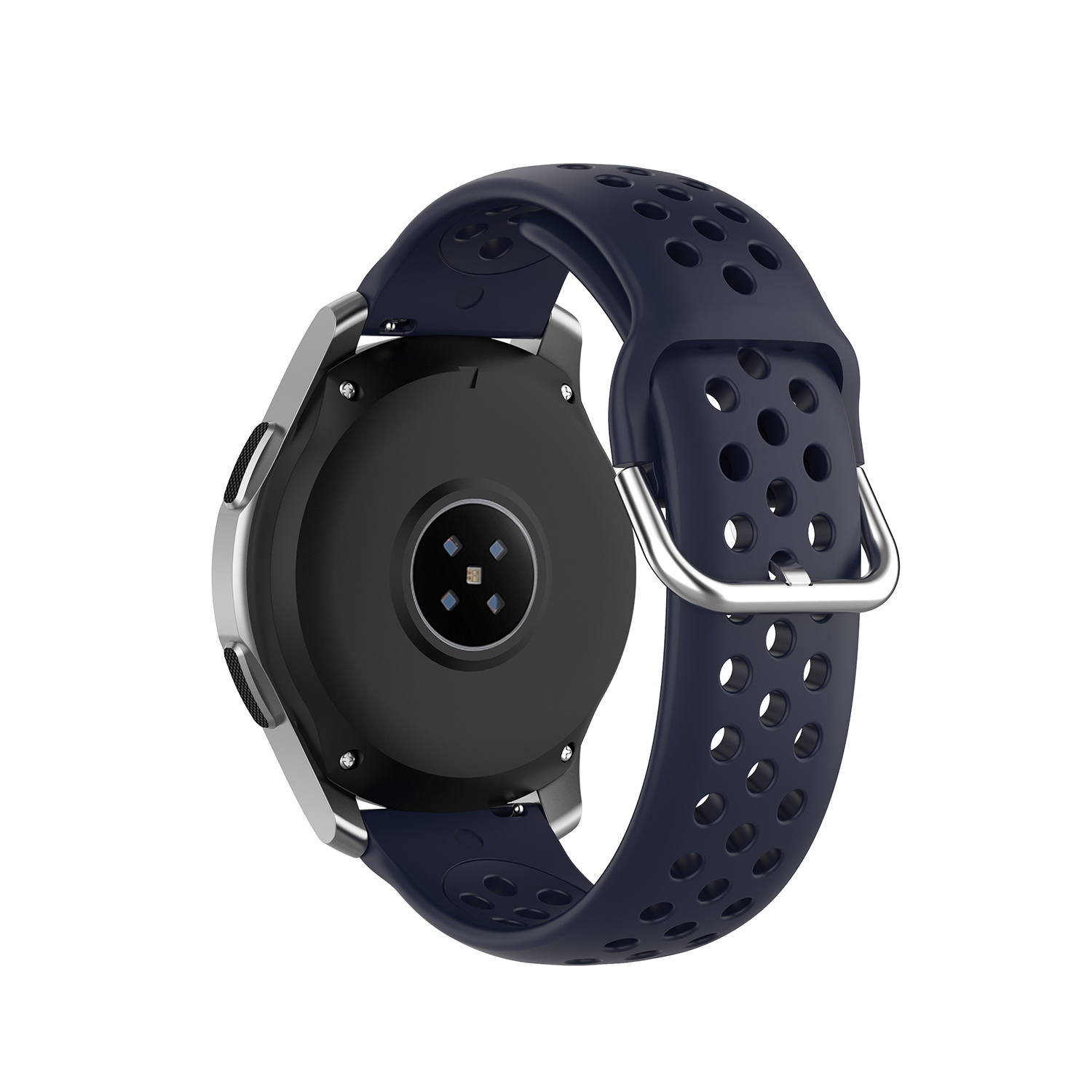 Samsung Galaxy Watch Sportarmband mit Doppelschnalle - dunkelblau