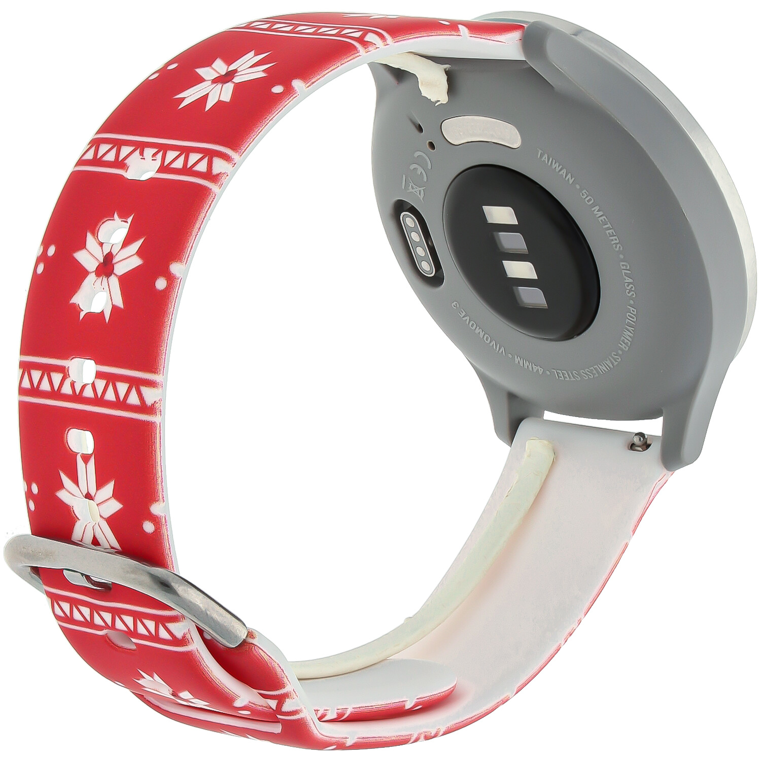 Huawei Watch druck Sportarmband - Weihnachten Weihnachtsstern rot
