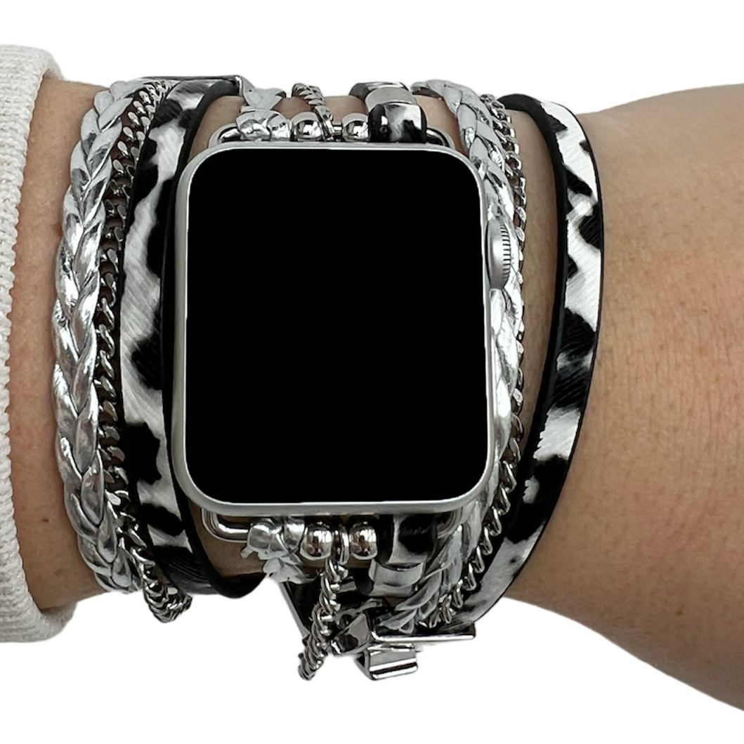 Apple Watch Schmuckarmband – Jamie Silber