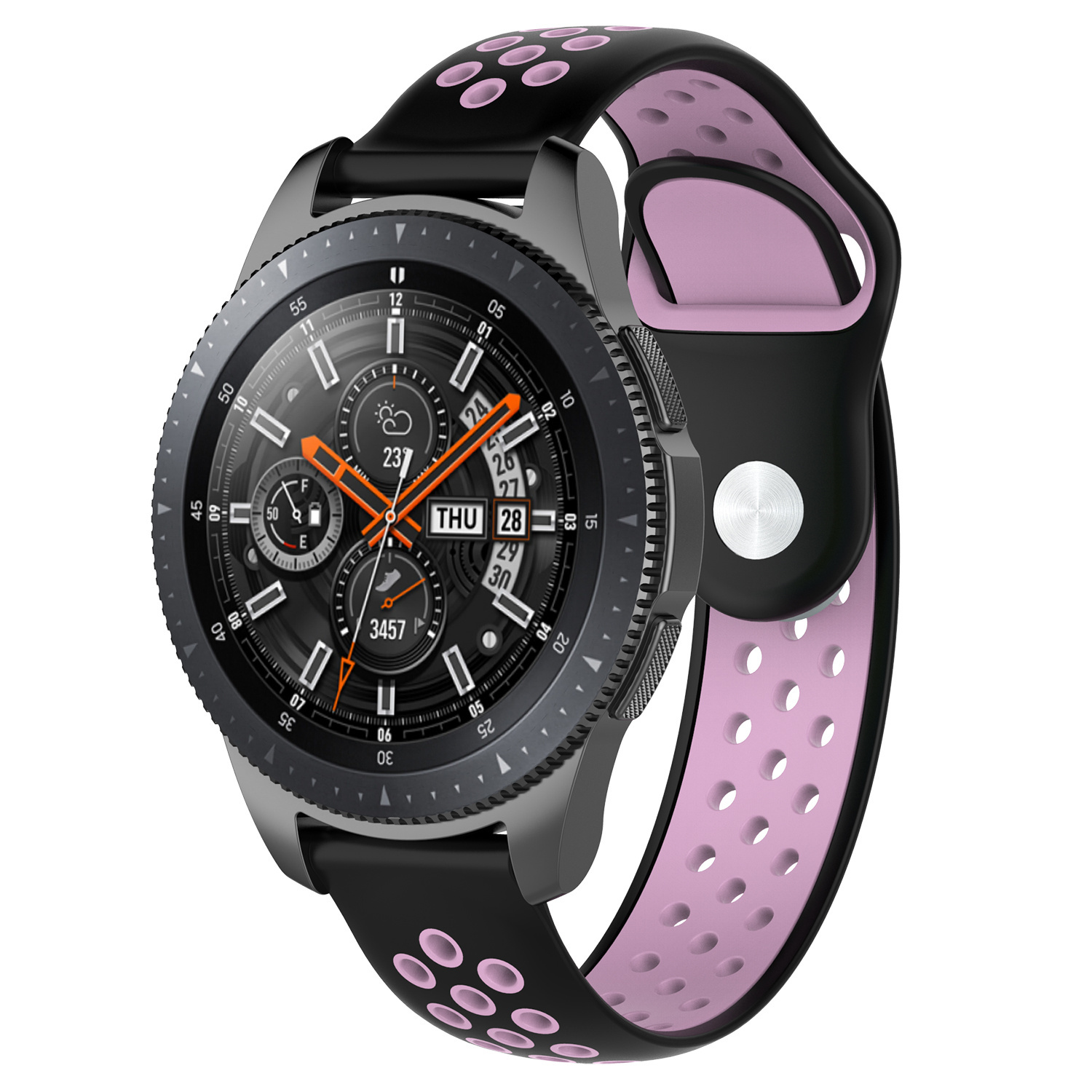 Huawei Watch GT Doppel Sportarmband - schwarz rosa