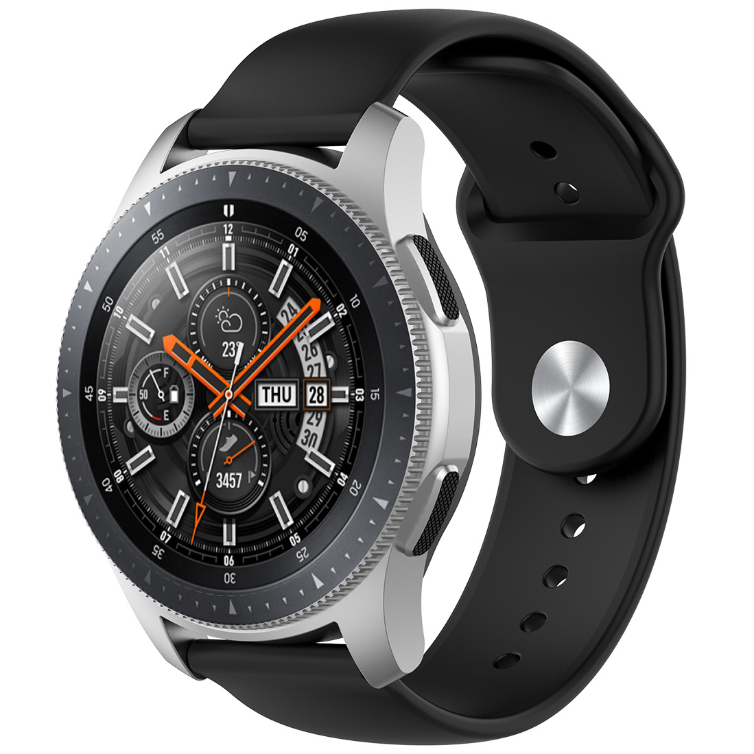 Huawei Watch GT Silikon-Sportarmband - schwarz