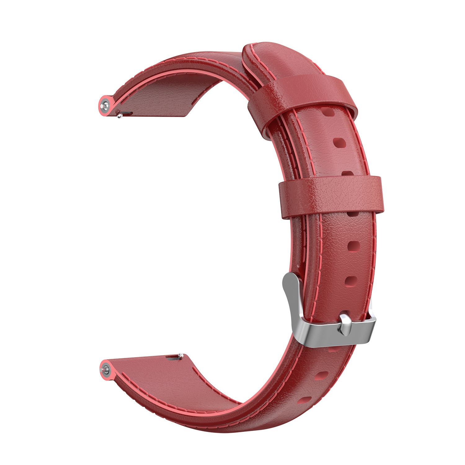 Polar Vantage M / Grit X Lederarmband - rot