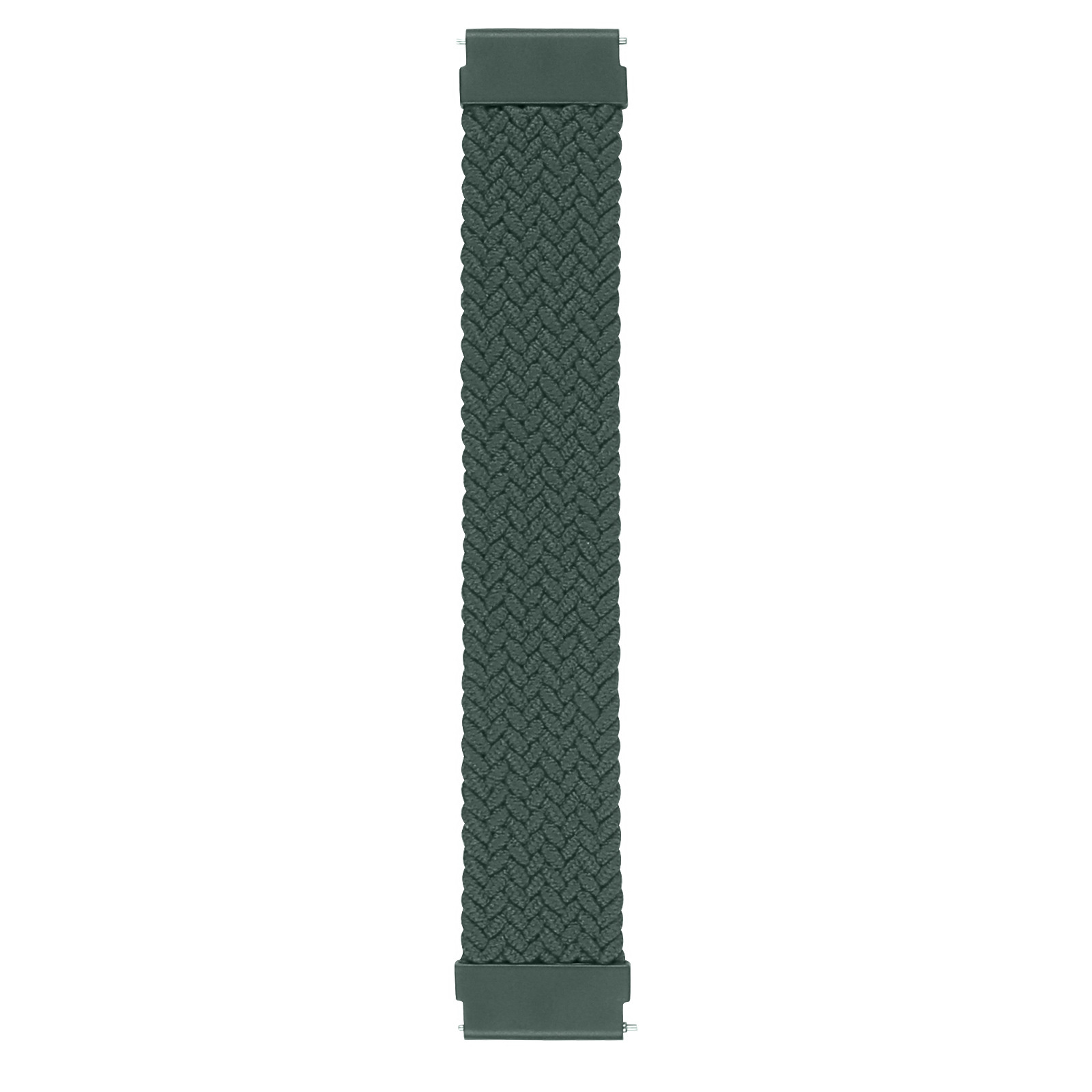 Samsung Galaxy Watch Nylon Geflochtenes Solo Loop - Inverness grün