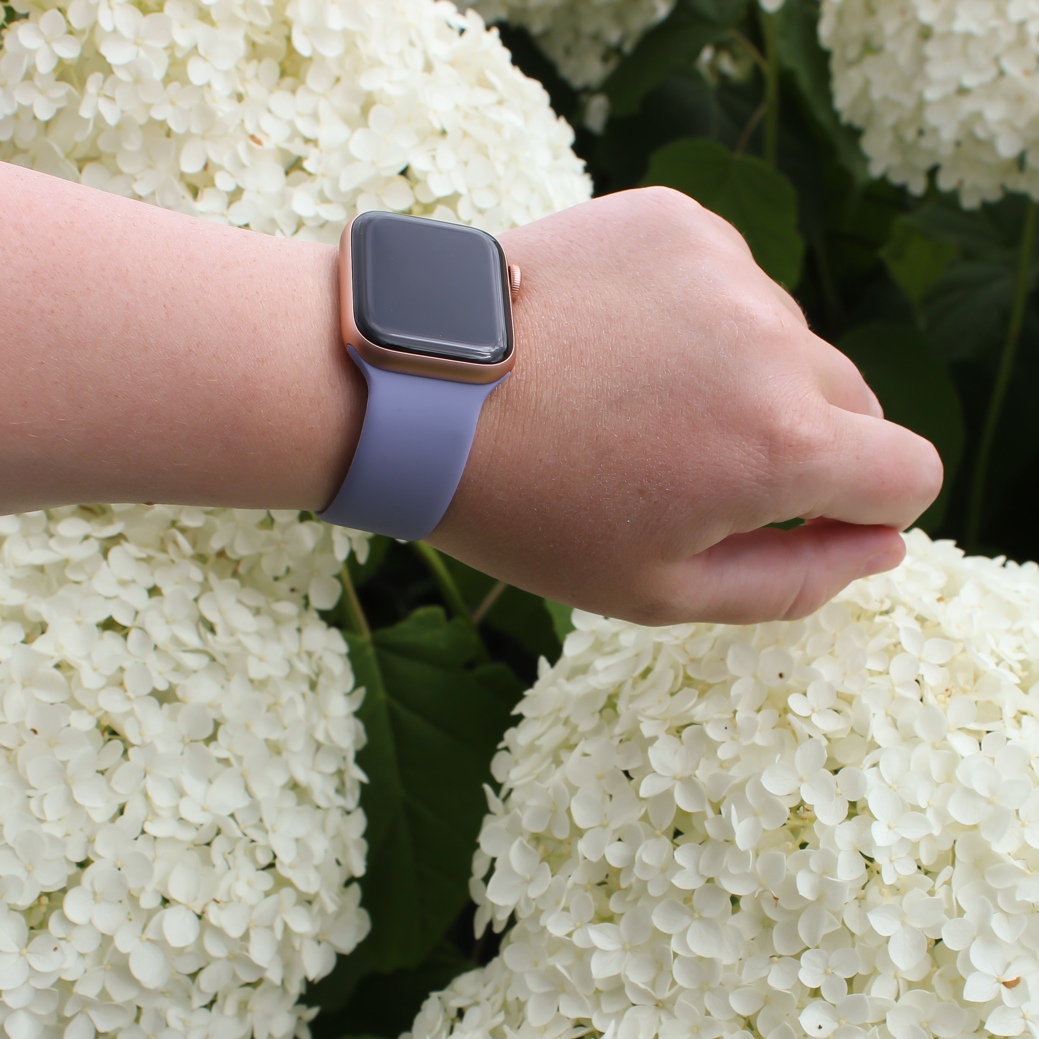 Apple Watch Solo Loop Sportarmband - Englischer Lavendel