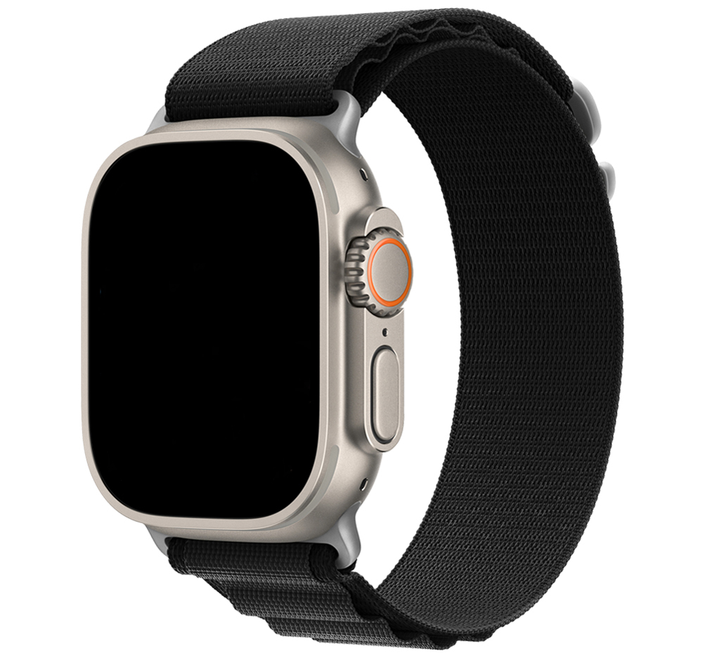 Apple Watch Nylon Alpine Loop - schwarz
