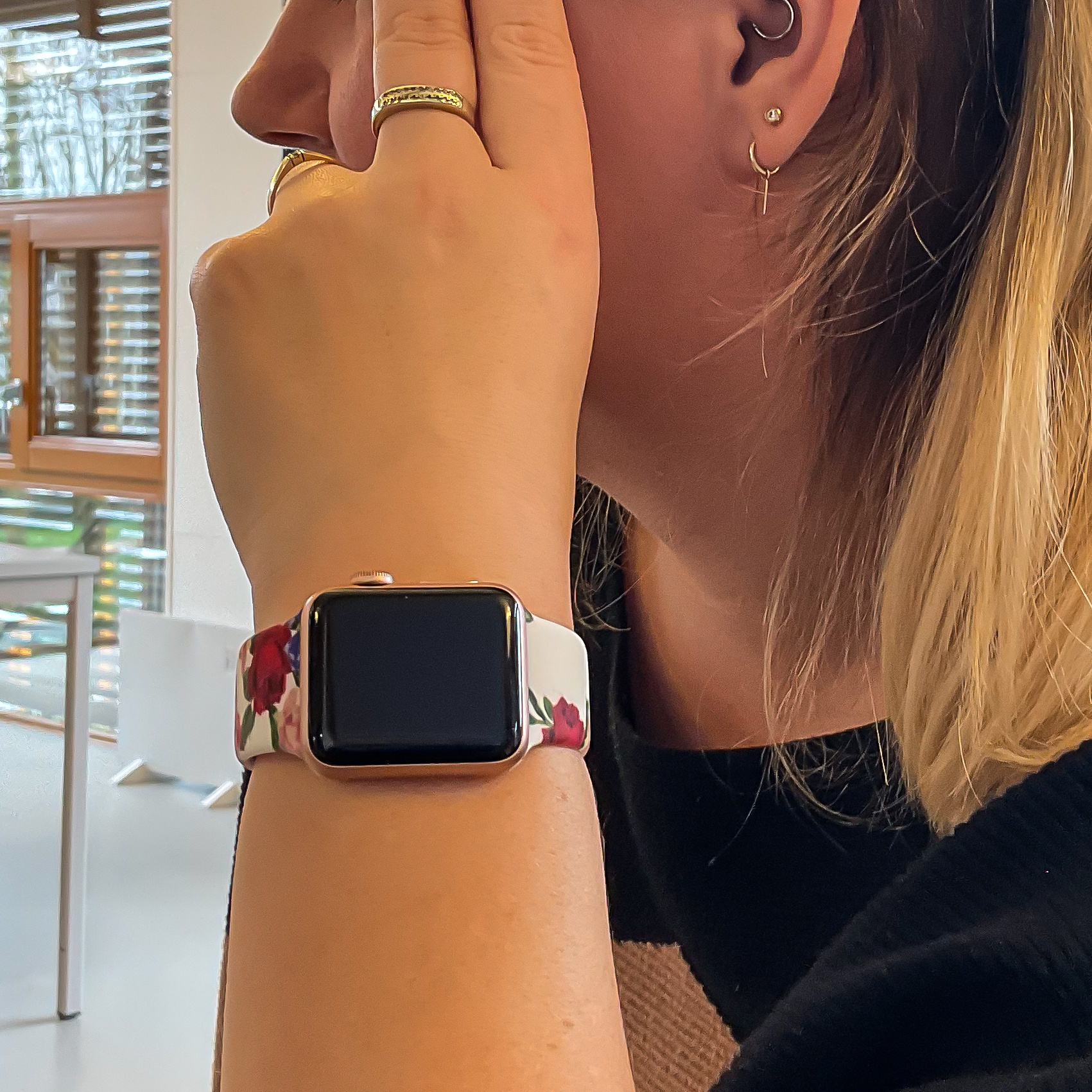 Apple Watch druck Sportarmband - Rosen