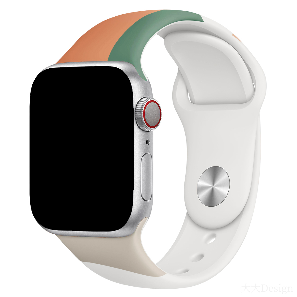 Apple Watch Sportarmband - Mango grün
