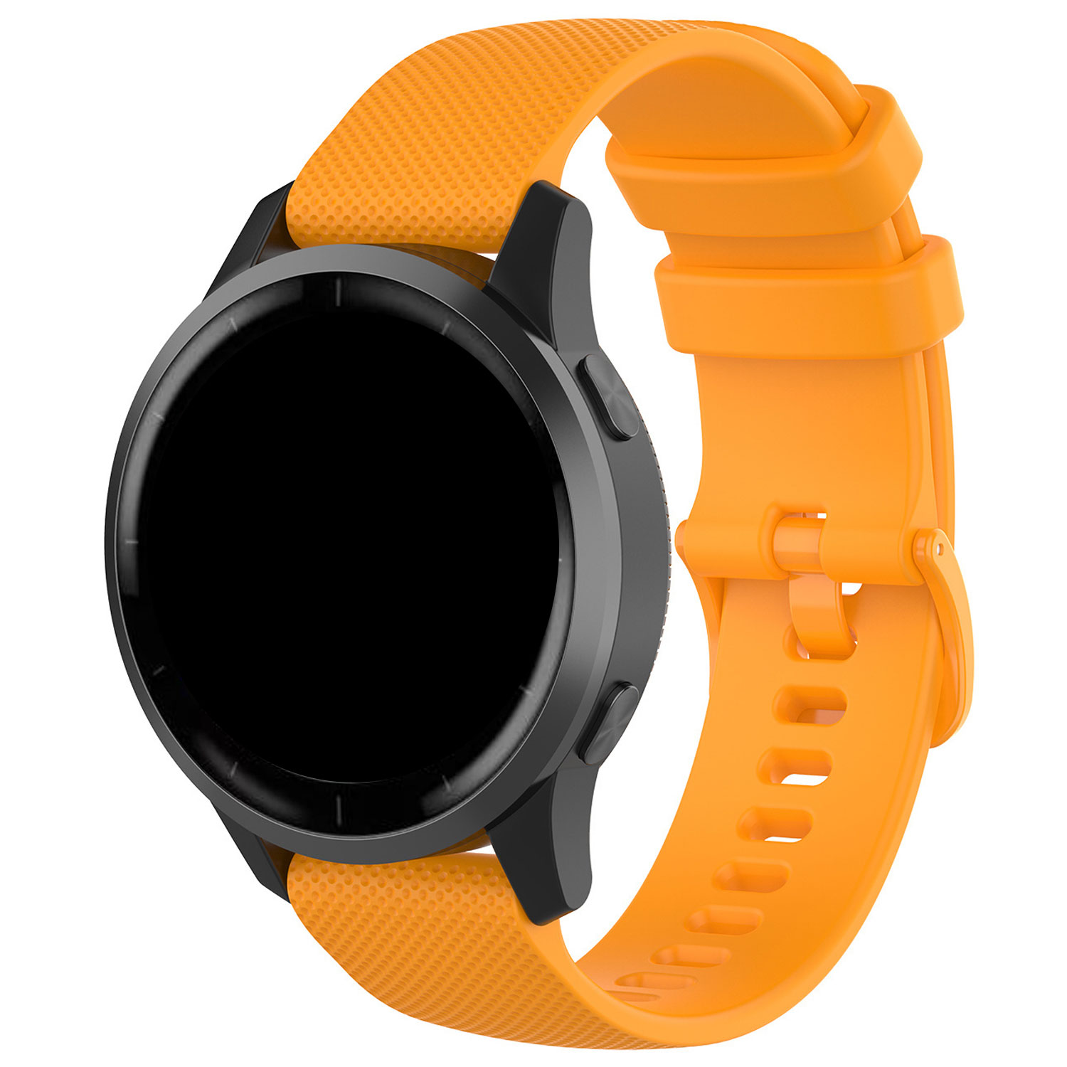 Samsung Galaxy Watch Ultra Silikon Armband mit Schnalle - Orange