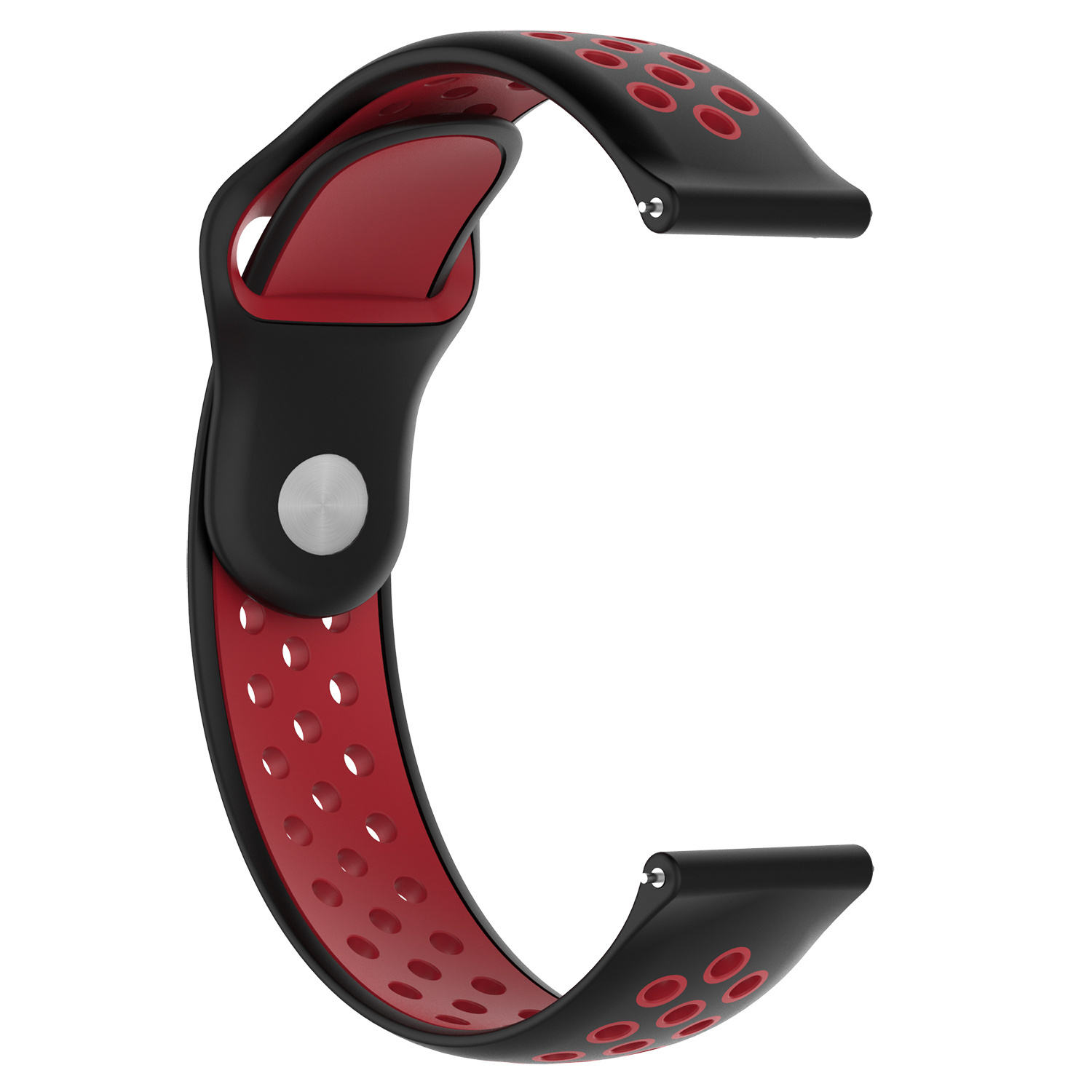 Huawei Watch GT Doppel Sportarmband - schwarz rot