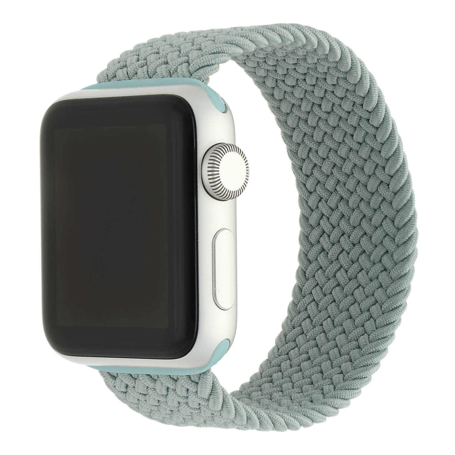 Apple Watch Nylon Geflochtenes Solo Loop - Minze