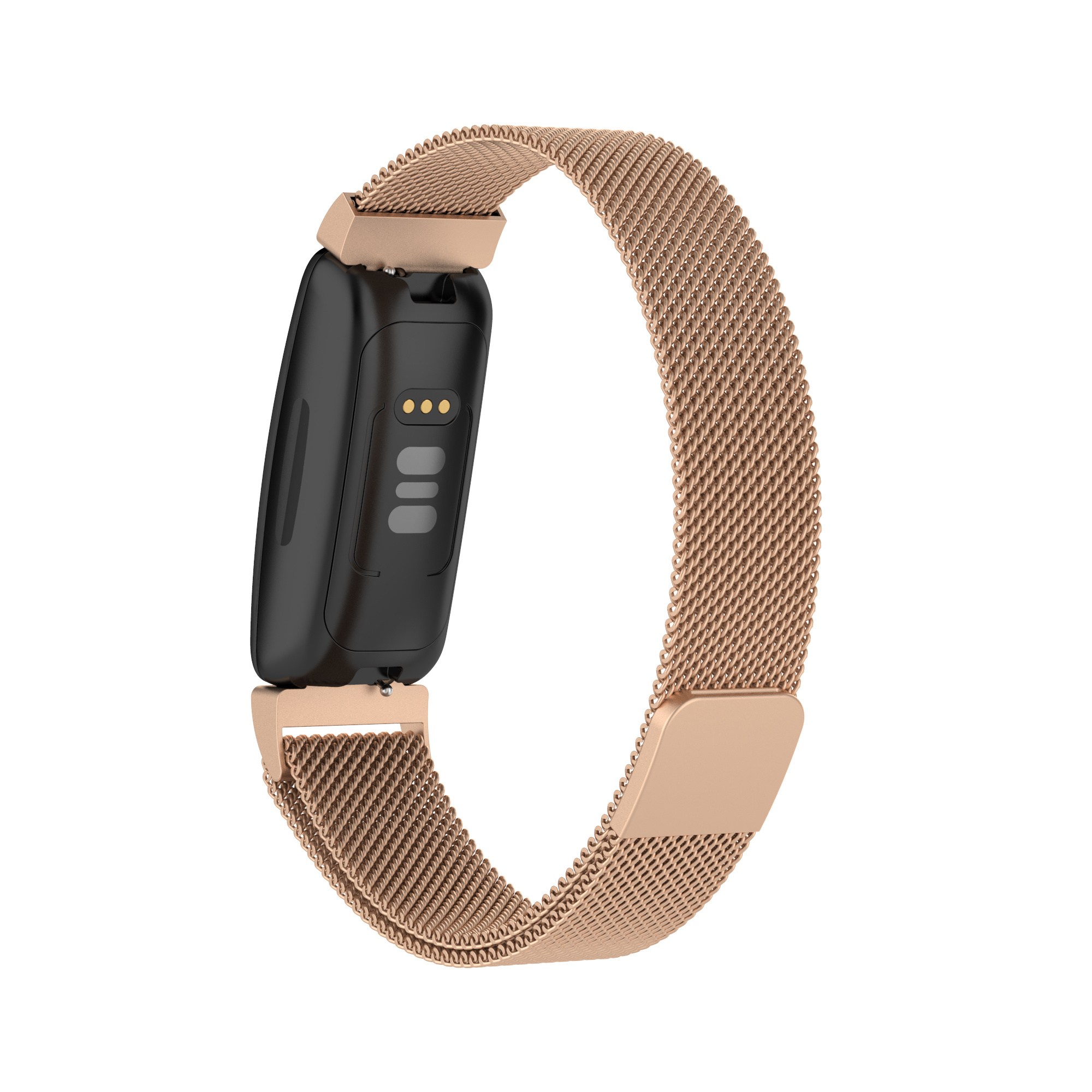 Fitbit Inspire 2 Milanaise Armband - rose gold