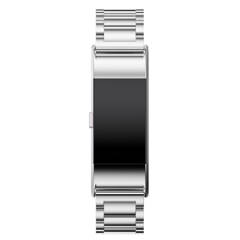 Fitbit Charge 2 Perlen stahl Gliederarmband - Silber