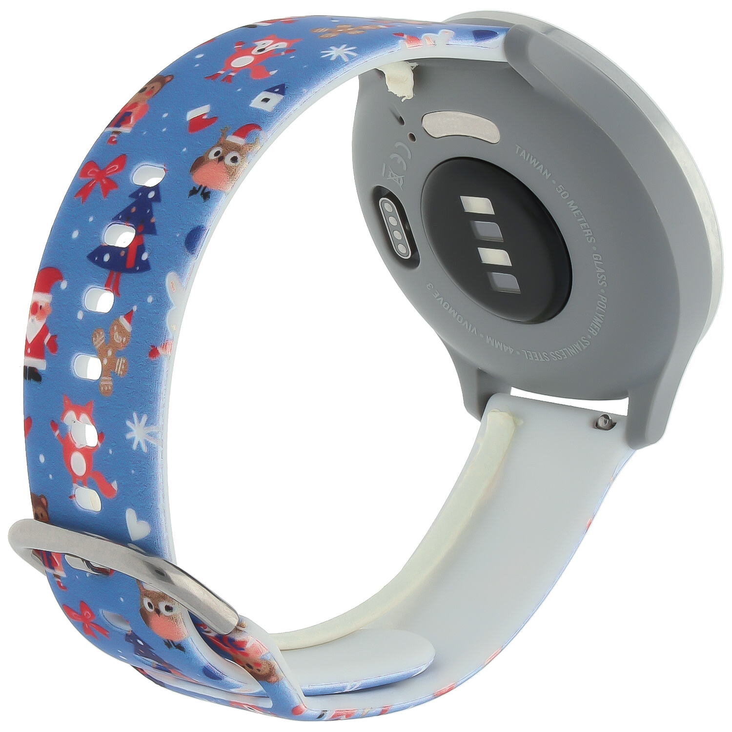 Huawei Watch druck Sportarmband - Weihnachten blau
