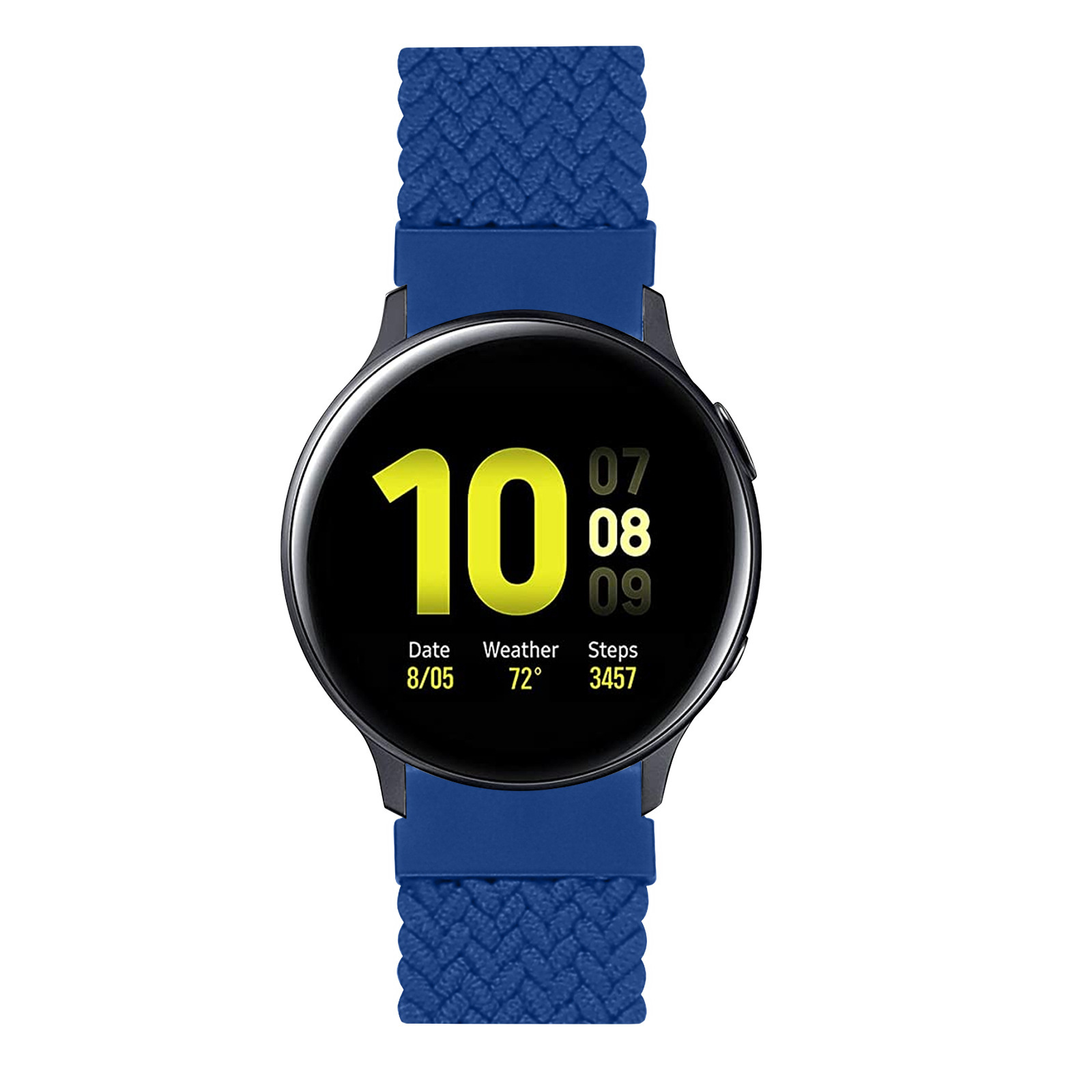 Huawei Watch GT Nylon Geflochtenes Solo Loop - atlantikblau