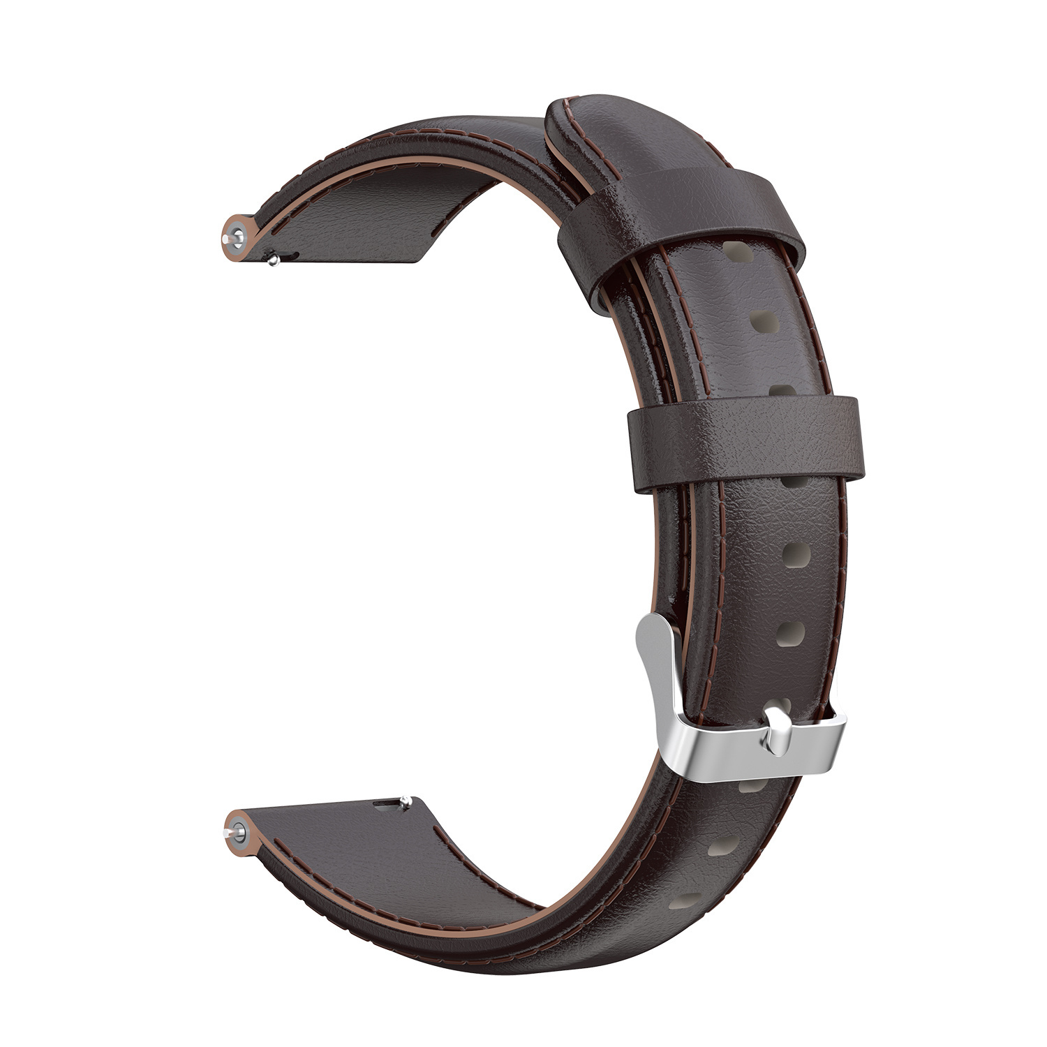 Huawei Watch GT Lederband - dunkelbraun