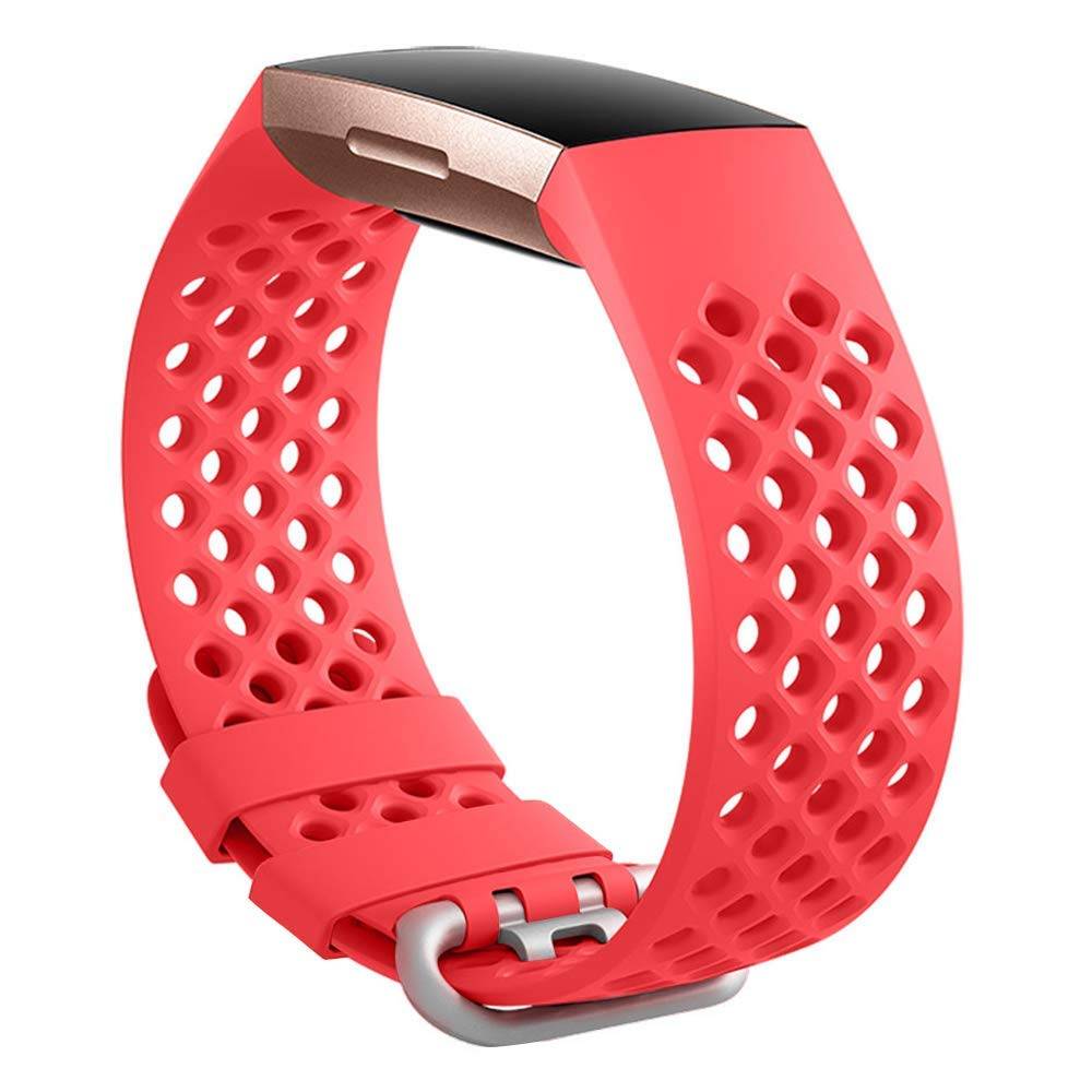 Fitbit Charge 3 & 4 Sport Point Armband - rot