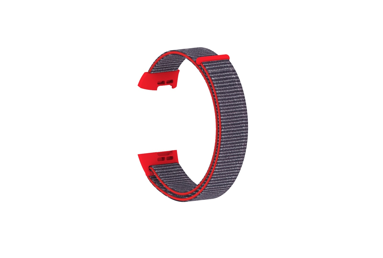 Fitbit Charge 3 & 4 Nylon Armband - hellrosa