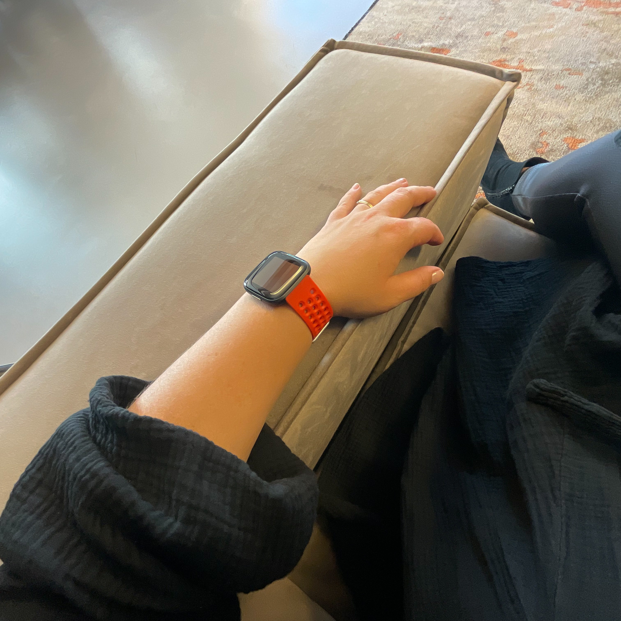 Fitbit Versa sport point Armband - rot