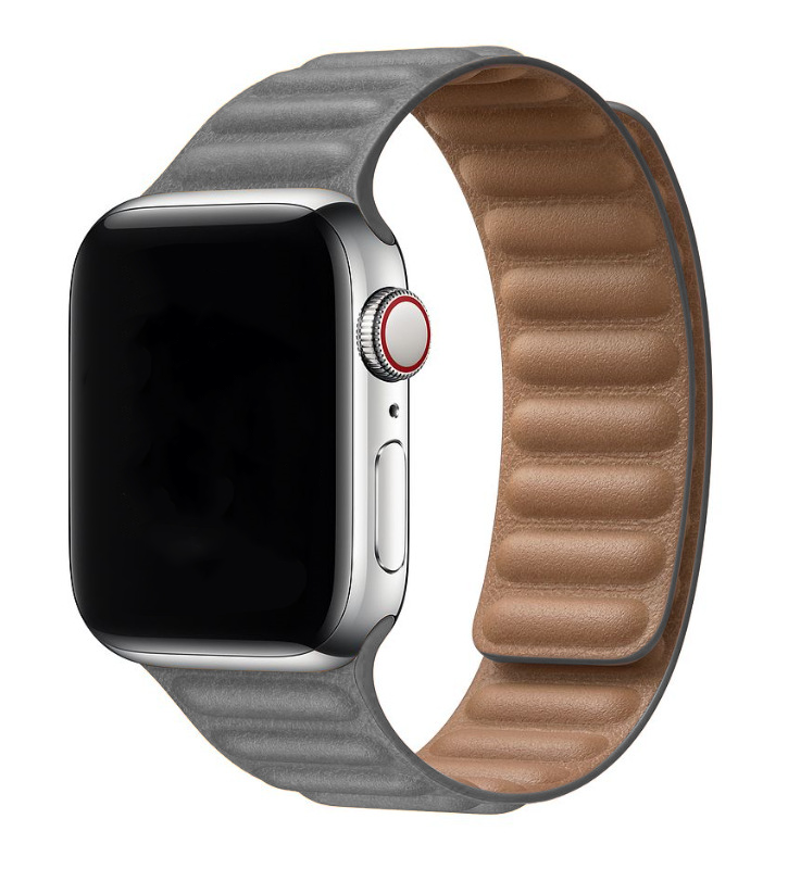 Apple Watch geripptes Solo Sportarmband - grau