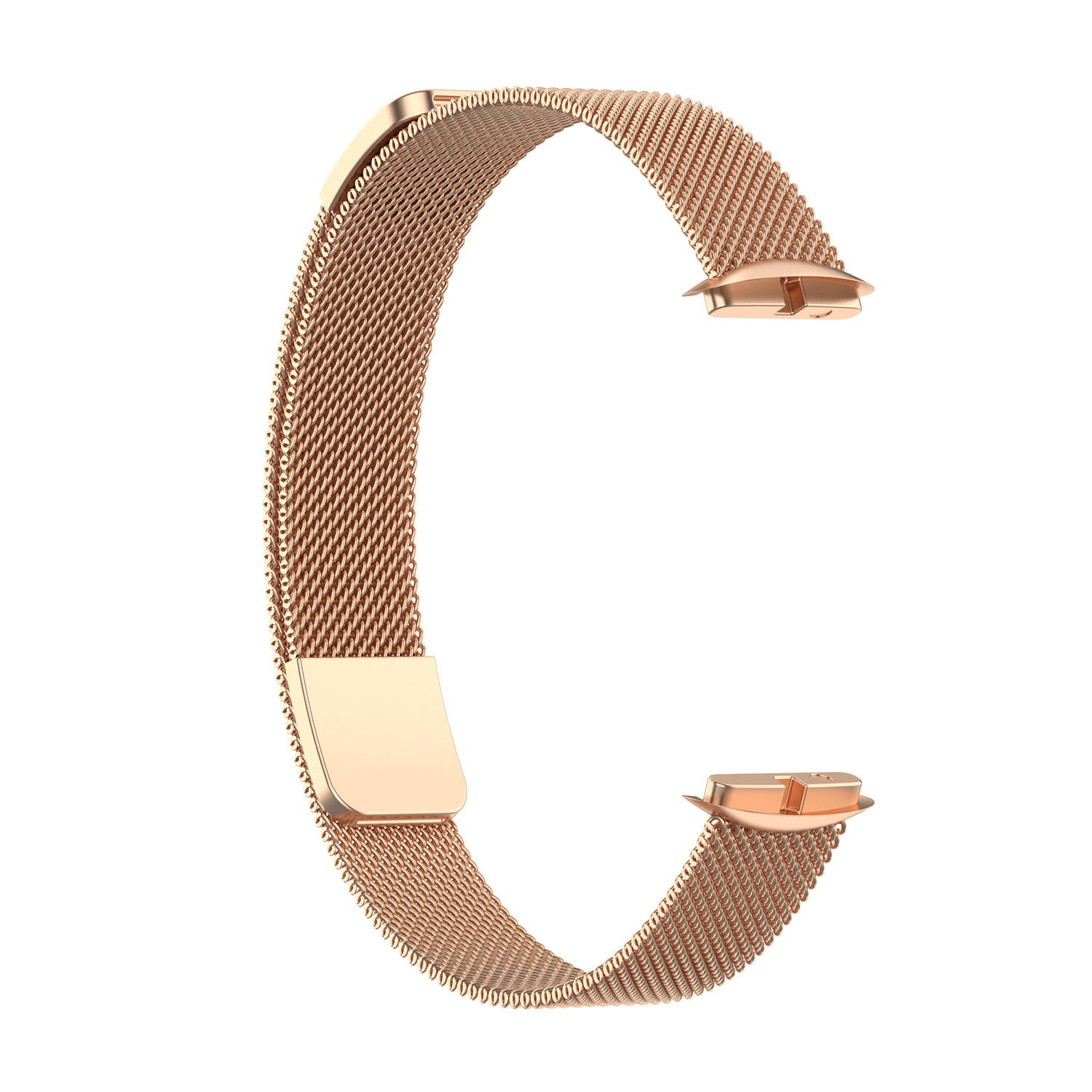 Fitbit Luxe Milanaise Armband - rose gold