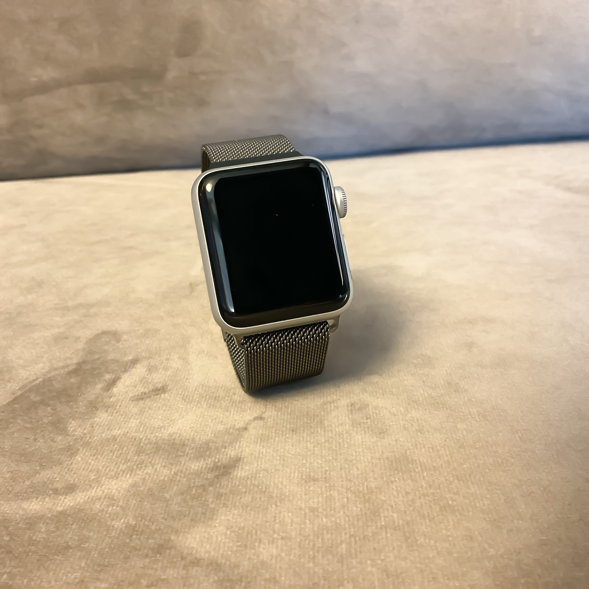 Apple Watch Milanaise Armband - space grey