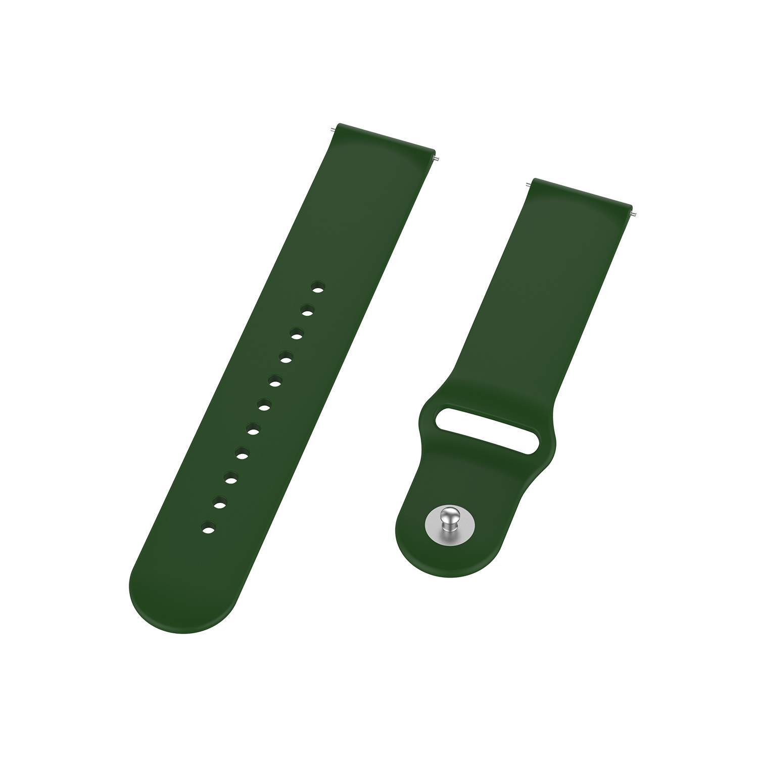 Samsung Galaxy Watch Silikon-Sportarmband - Armee grün