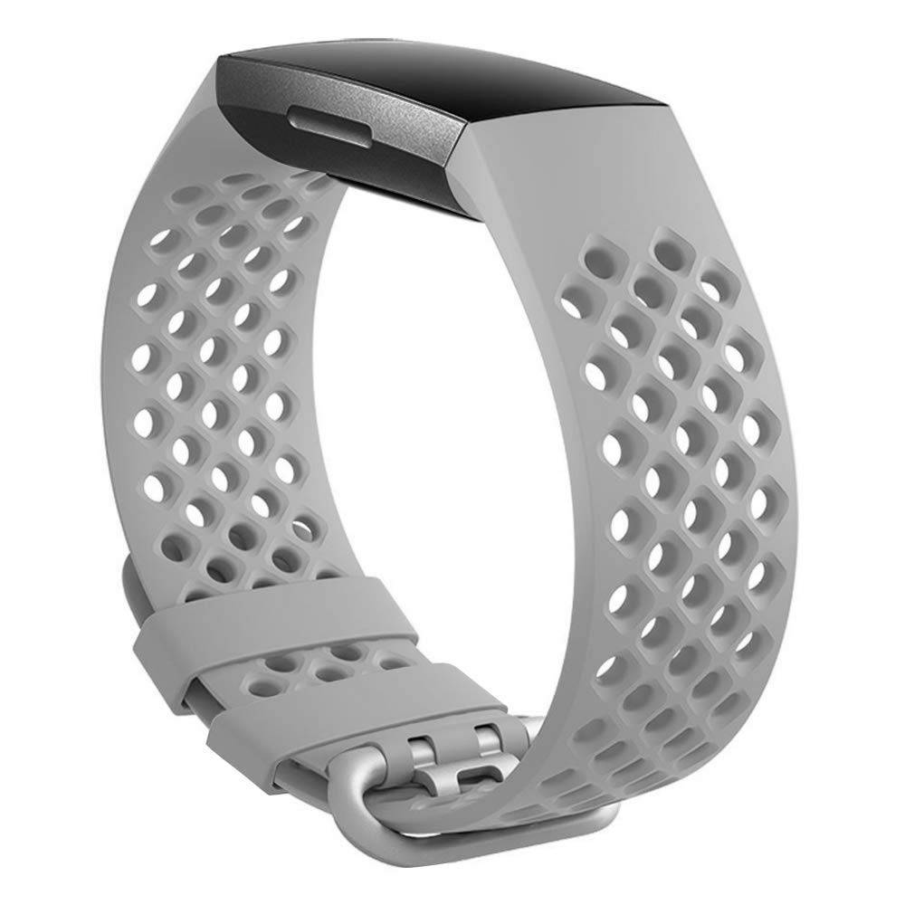 Fitbit Charge 3 & 4 Sport Point Armband - grau