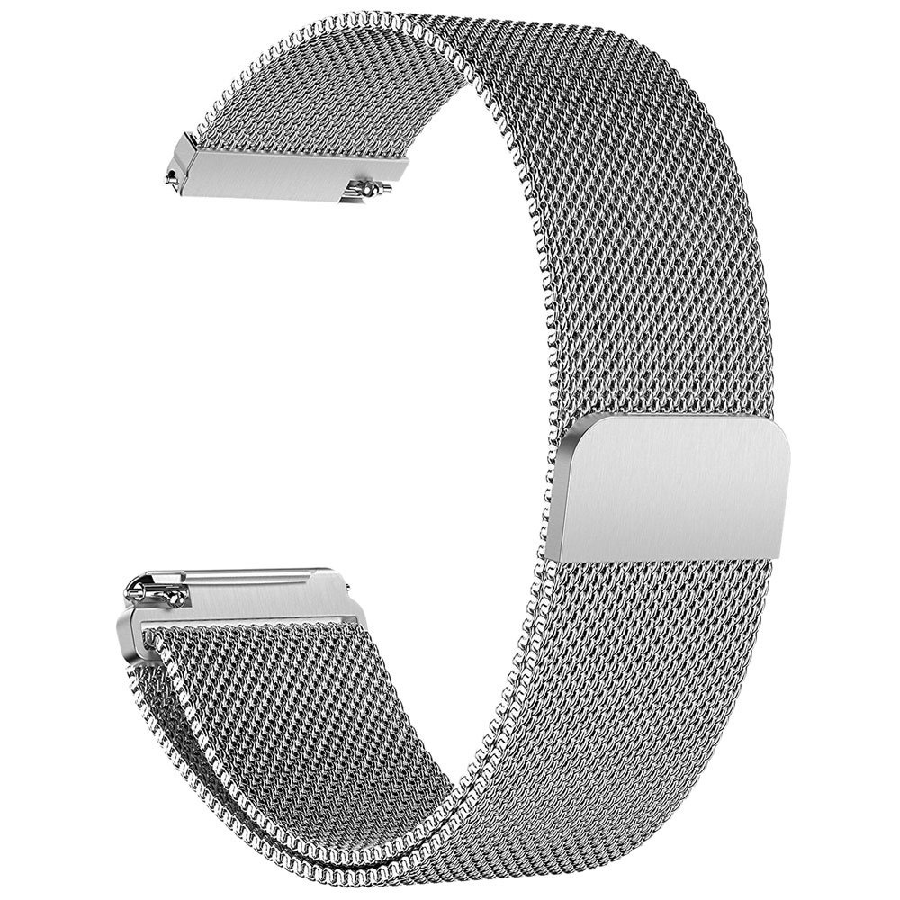 Fitbit Versa Milanaise Armband - silber