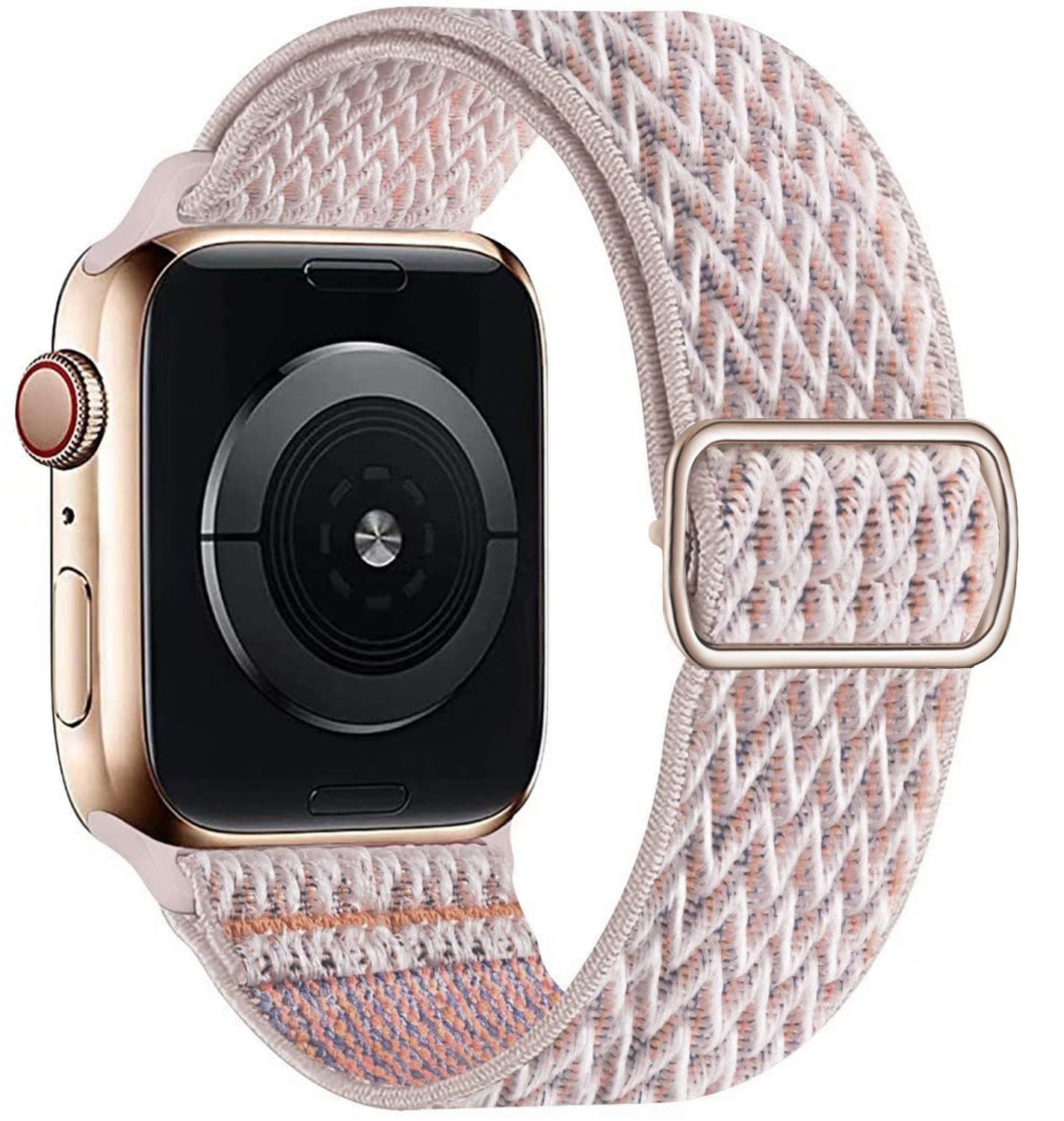 Apple Watch Nylon Solo Loop - rosa Sand