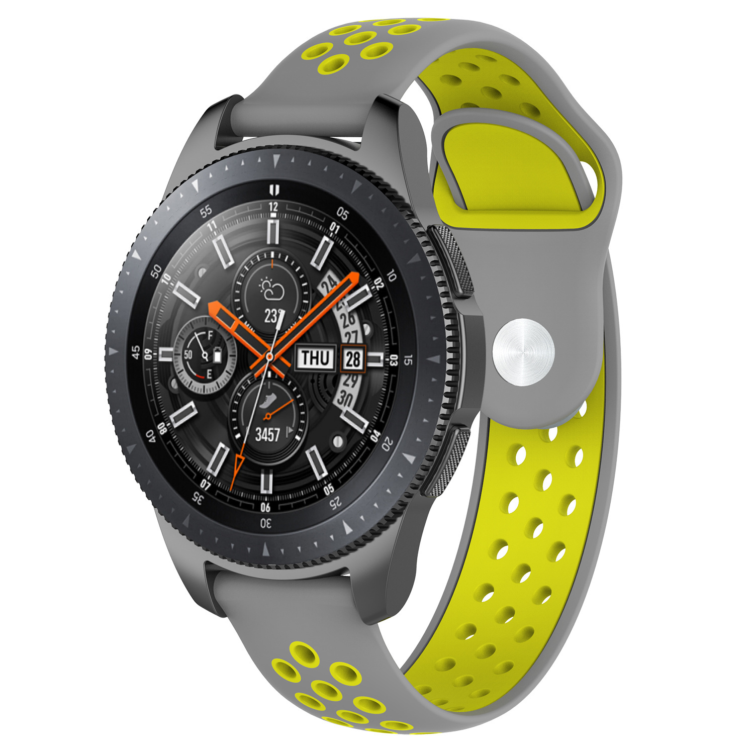 Huawei Watch GT Doppel Sportarmband - grau gelb