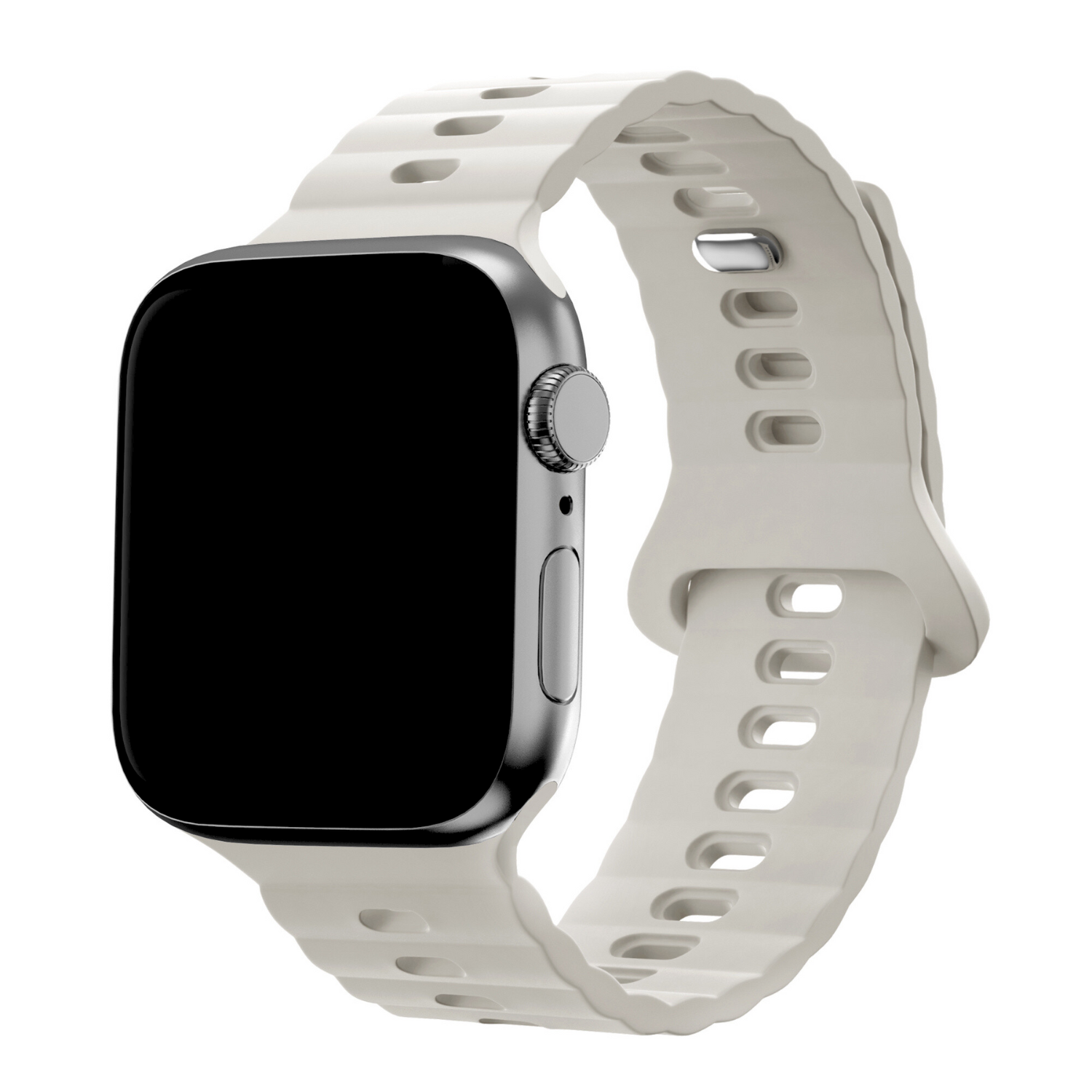 Apple Watch silikon Wave band - Polarstern