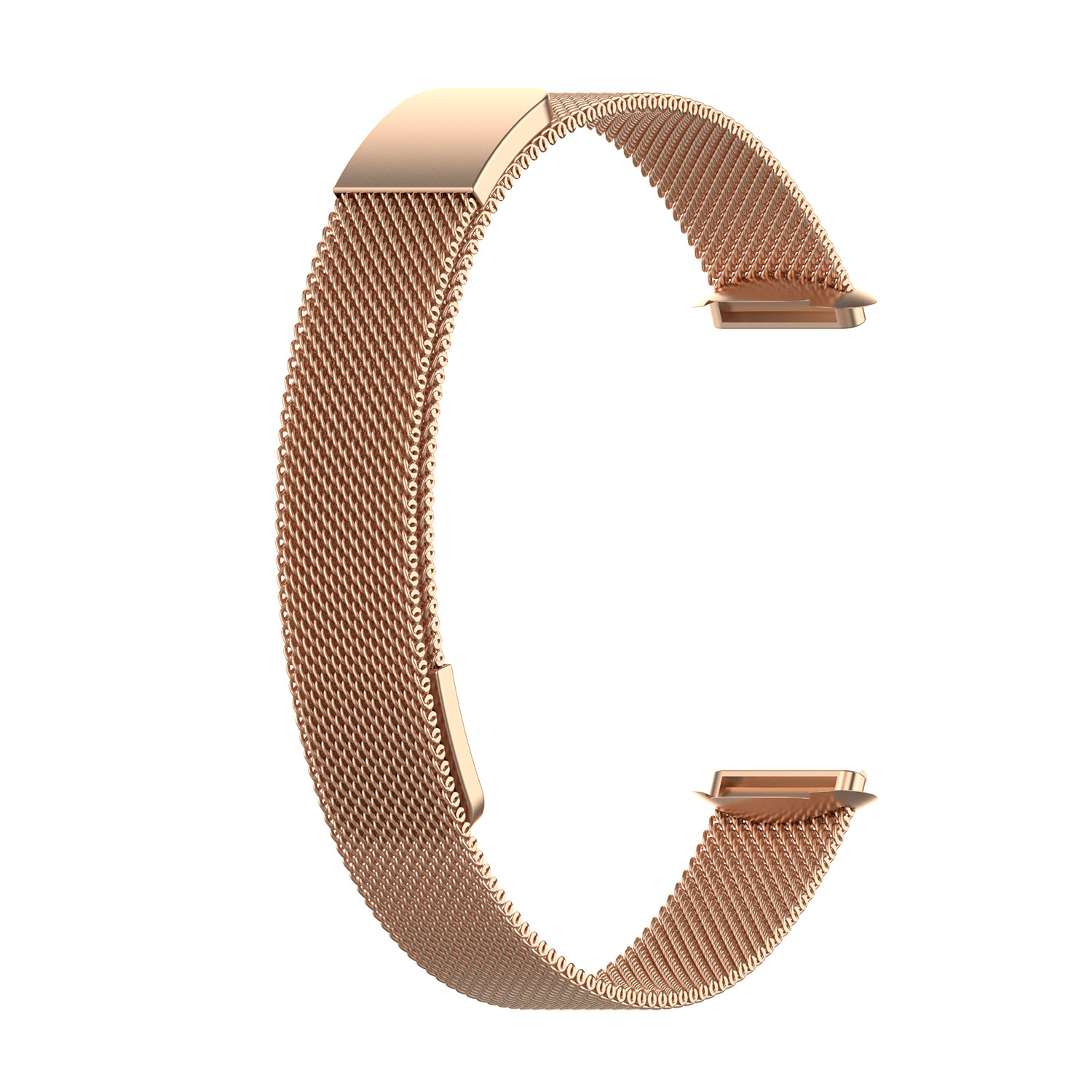 Fitbit Luxe Milanaise Armband - rose gold