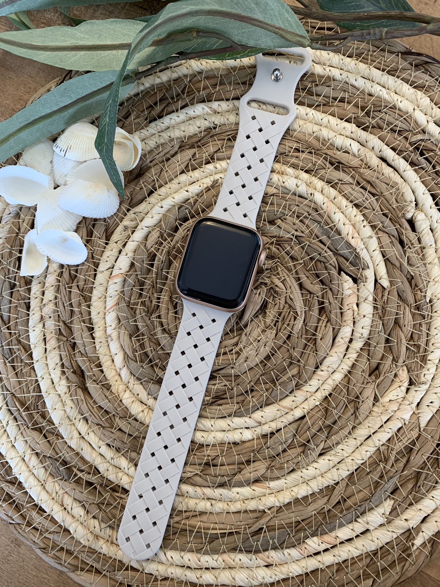 Apple Watch geflochtenes Sportarmband - Polarstern