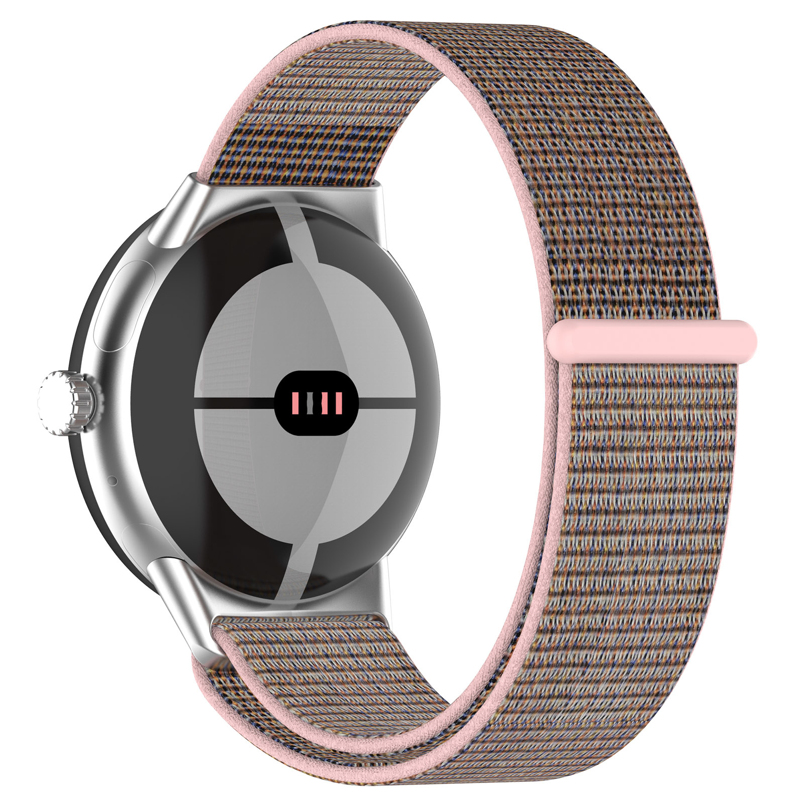 Google Pixel Watch Nylon Sport Loop - rosa Sand